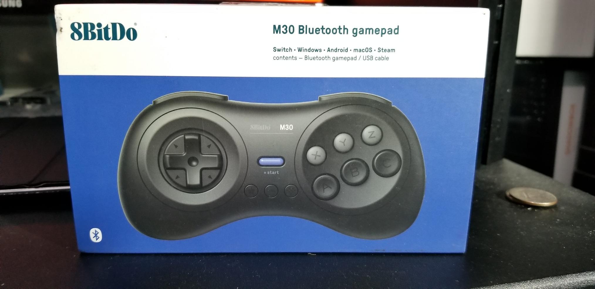 8Bitdo M30 Bluetooth Controller for Switch, Windows and Android, 6-Button Layout for SEGA's Classic Games (Black) customer photo 1