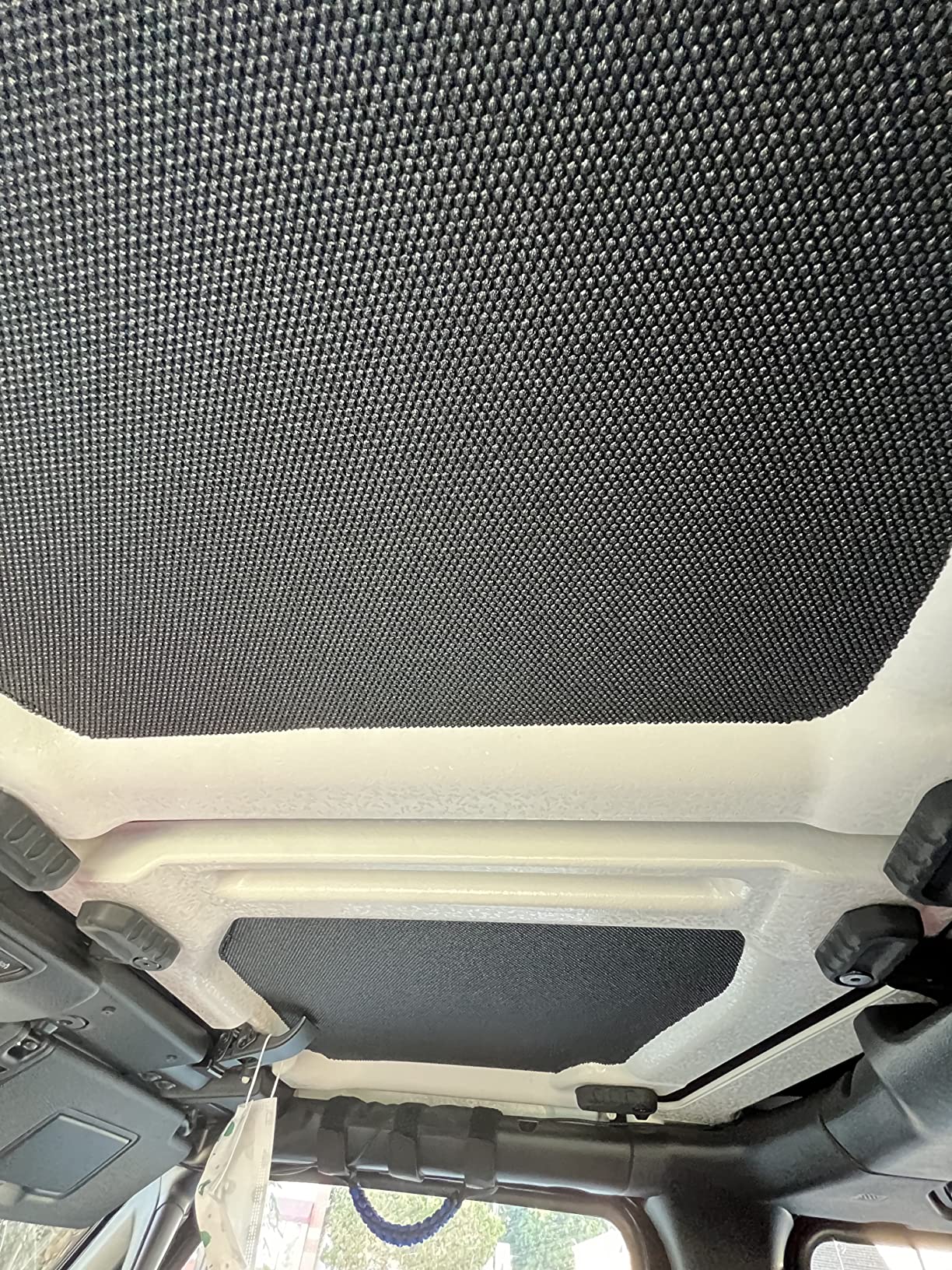 Design Engineering Boom Mat Black Sound Deadening Headliner | 4-Door Jeep Wrangler JL 2018-Up | Custom-Fit Peel-and-Stick Acoustic Upgrade | Thermal & Noise Insulation customer photo 2