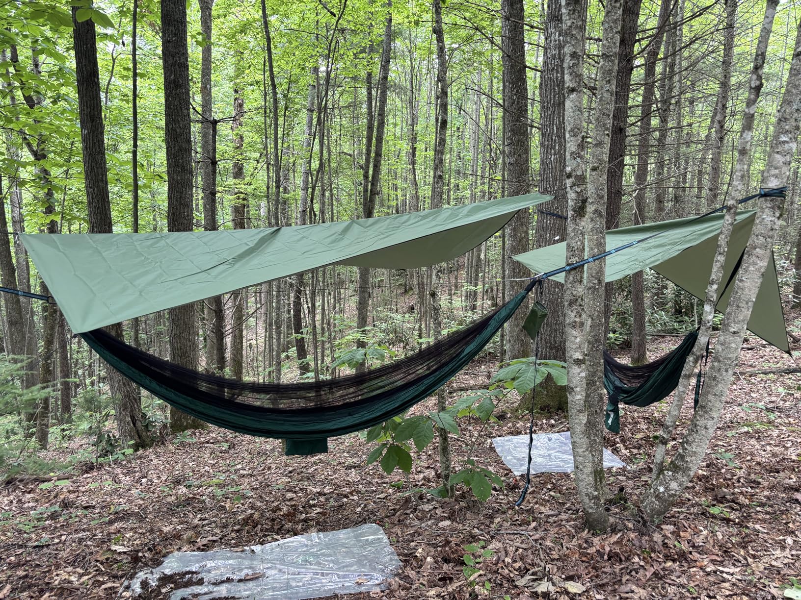 Covacure Camping Hammock - Lightweight Double Hammock, Hold Up to 772lbs, Portable Hammocks for Indoor, Outdoor, Hiking, Camping, Backpacking, Travel, Backyard, Beach customer photo 1