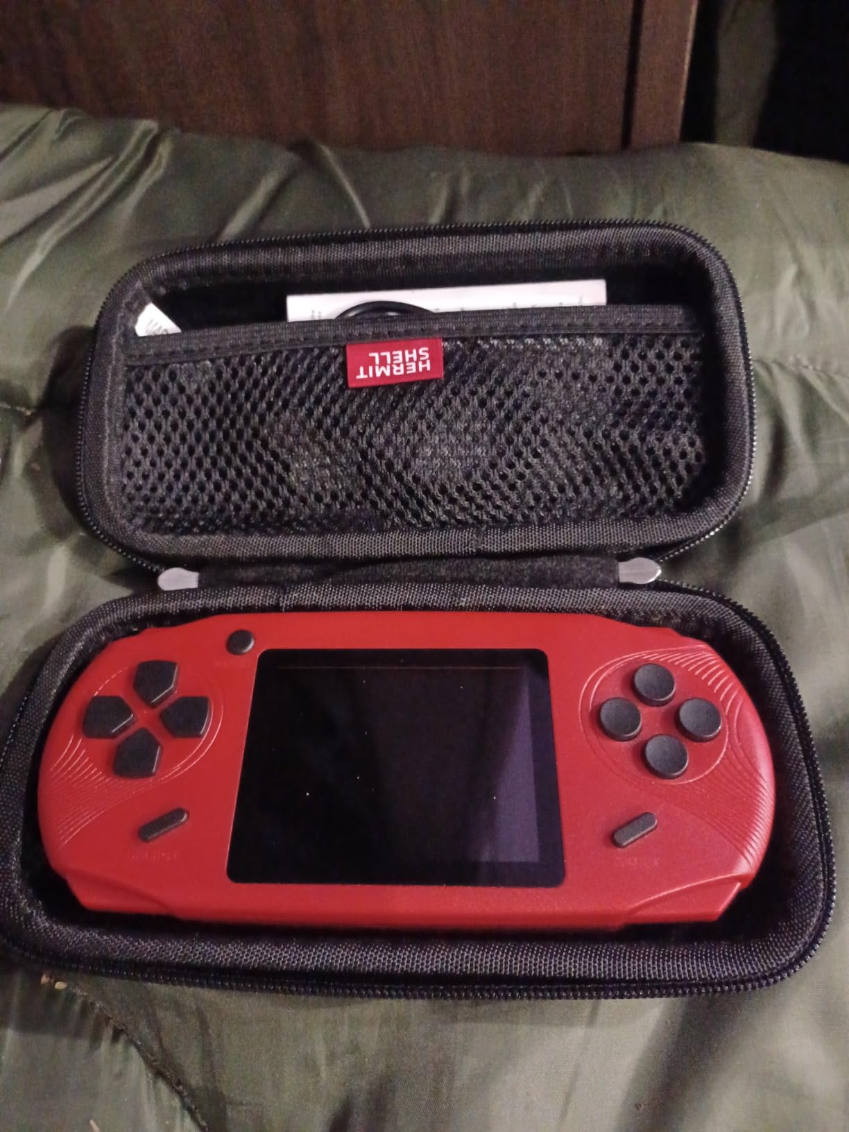 Beijue 16 Bit Handheld Games for Kids Preloaded 220 Retro Video Games with 3.0'' Large Screen Portable Rechargeable Electronic Gaming Player Toy Gifts for Boys Girls (Red) customer photo 1