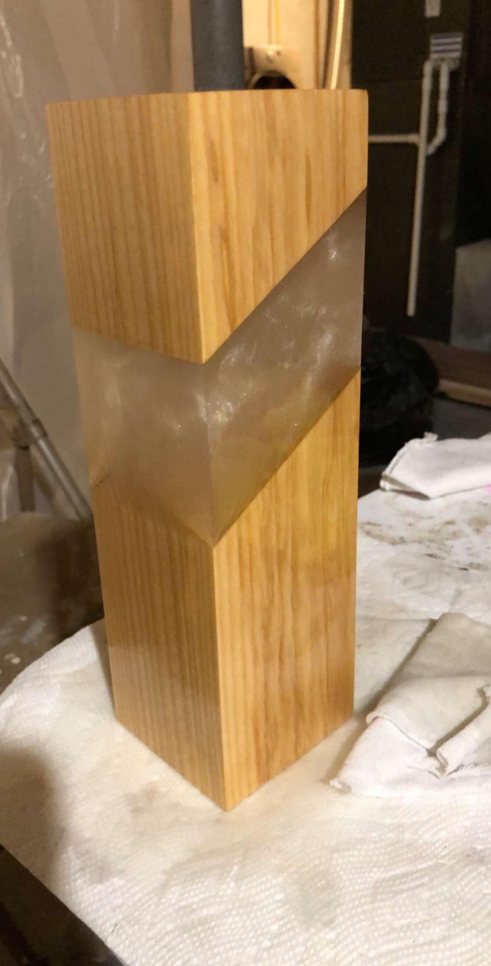 Deep Pour Epoxy Resin Liquid Glass 1.5 Gallon Kit, 2-4 inch Super Clear Amazing Flow Casting Resin Kit, High Temp Heat UV Resistant Food Safe Epoxy, Bubble Free Low Viscosity Cast Coat Stone Wood customer photo 2