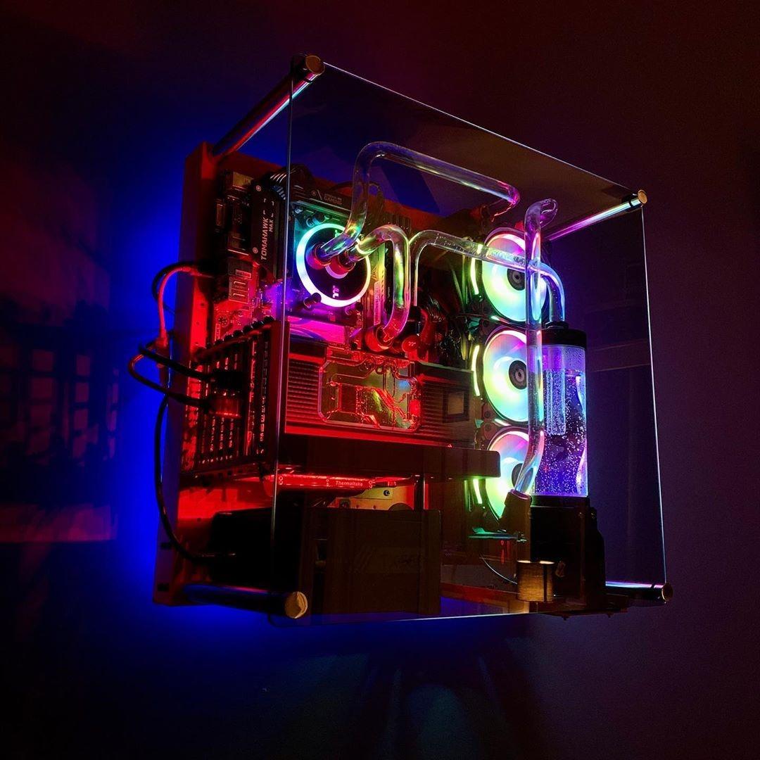 Thermaltake Pacific C240 Ddc Res/Pump 5V Motherboard Sync Copper Radiator PETG Hard Tube Water Cooling Kit CL-W242-CU12SW-A customer photo 1
