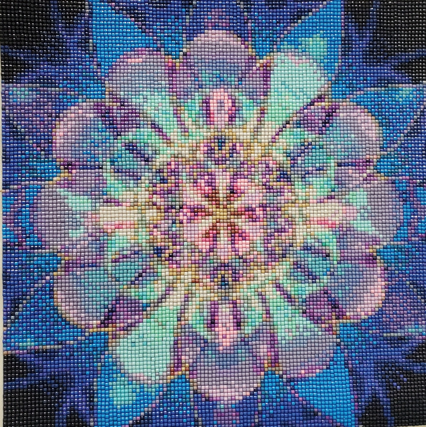 Huacan 5D Diamond Painting Kit Mandala Diamond Art Kits for Adults Full Square Drill Flower DIY Paint with Diamonds Art Craft customer photo 1