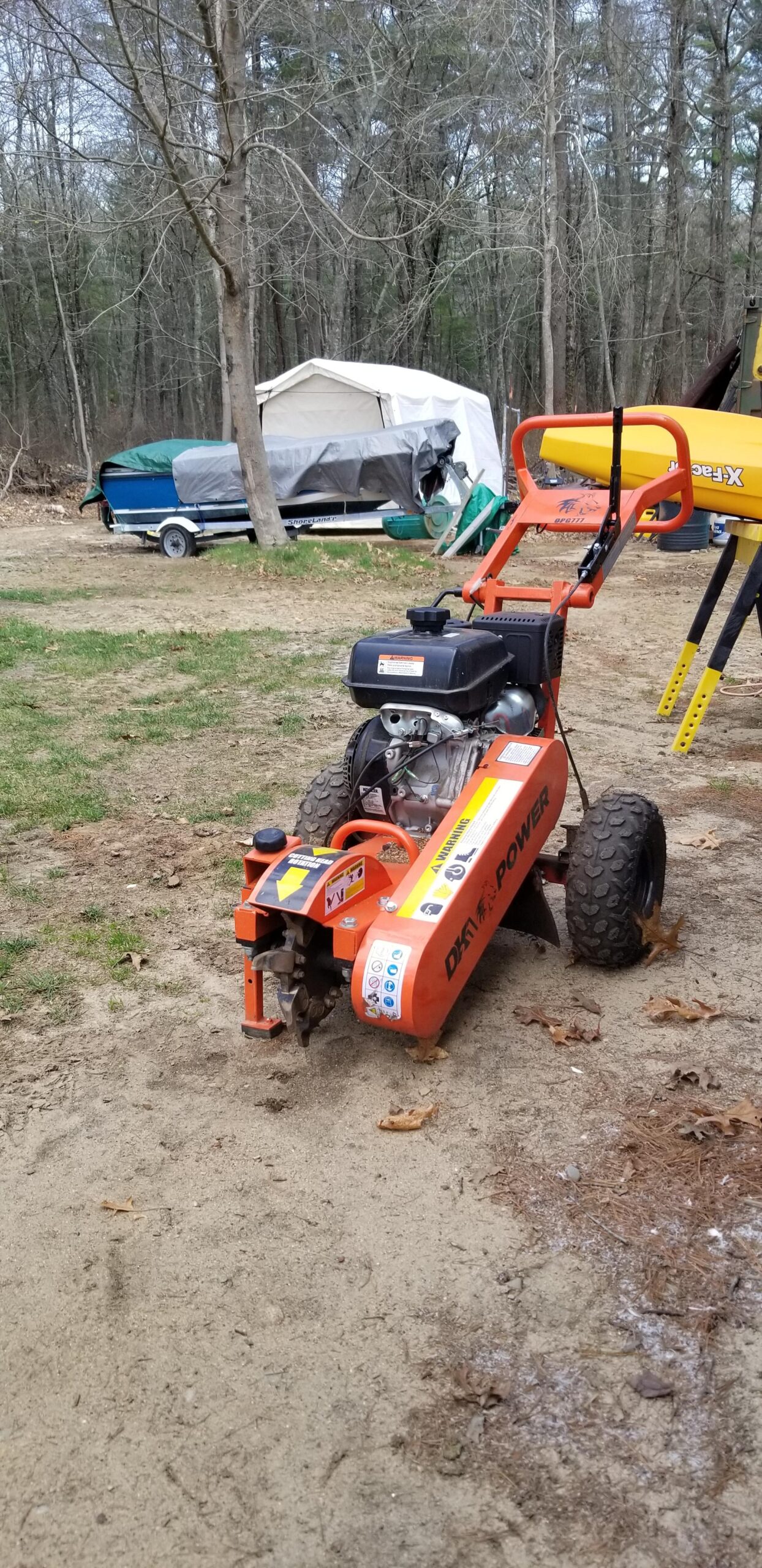 DK2 12-Inch 14 HP 429 cc Stump Grinder customer photo 3