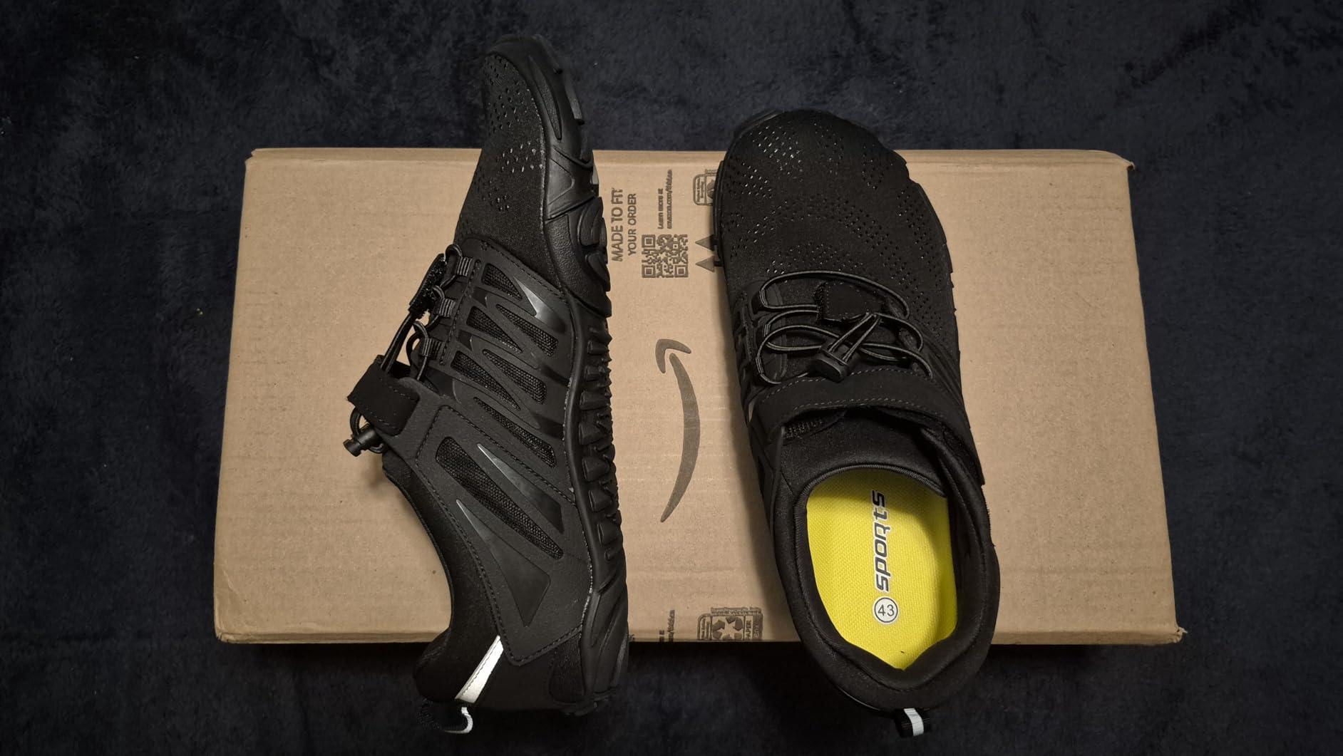 WHITIN Men's Minimalist Trail Runner | Wide Toe Box | Barefoot Inspired customer photo 2