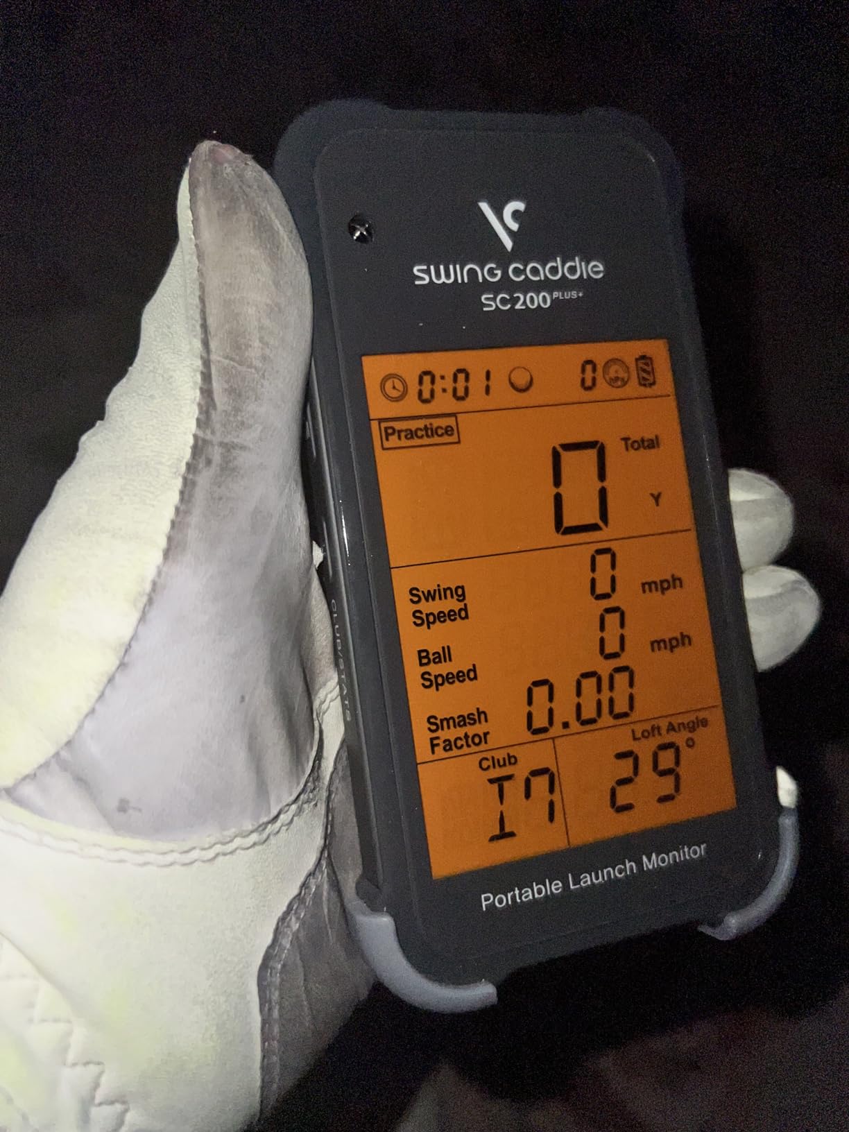 Voice Caddie - Swing Caddie Portable Launch Monitor customer photo 1