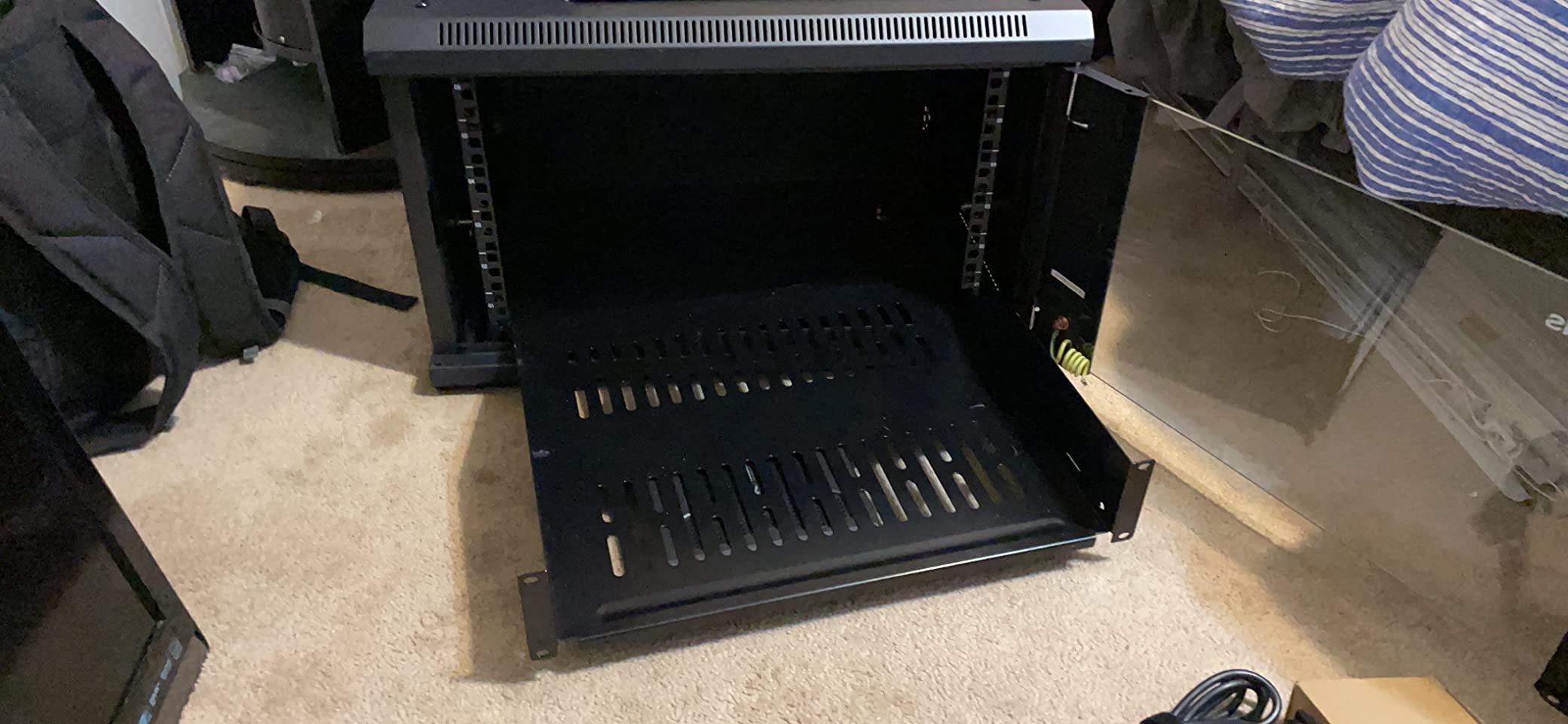Electriduct 1U Keyboard Tray - Fully Extendable Universal 19