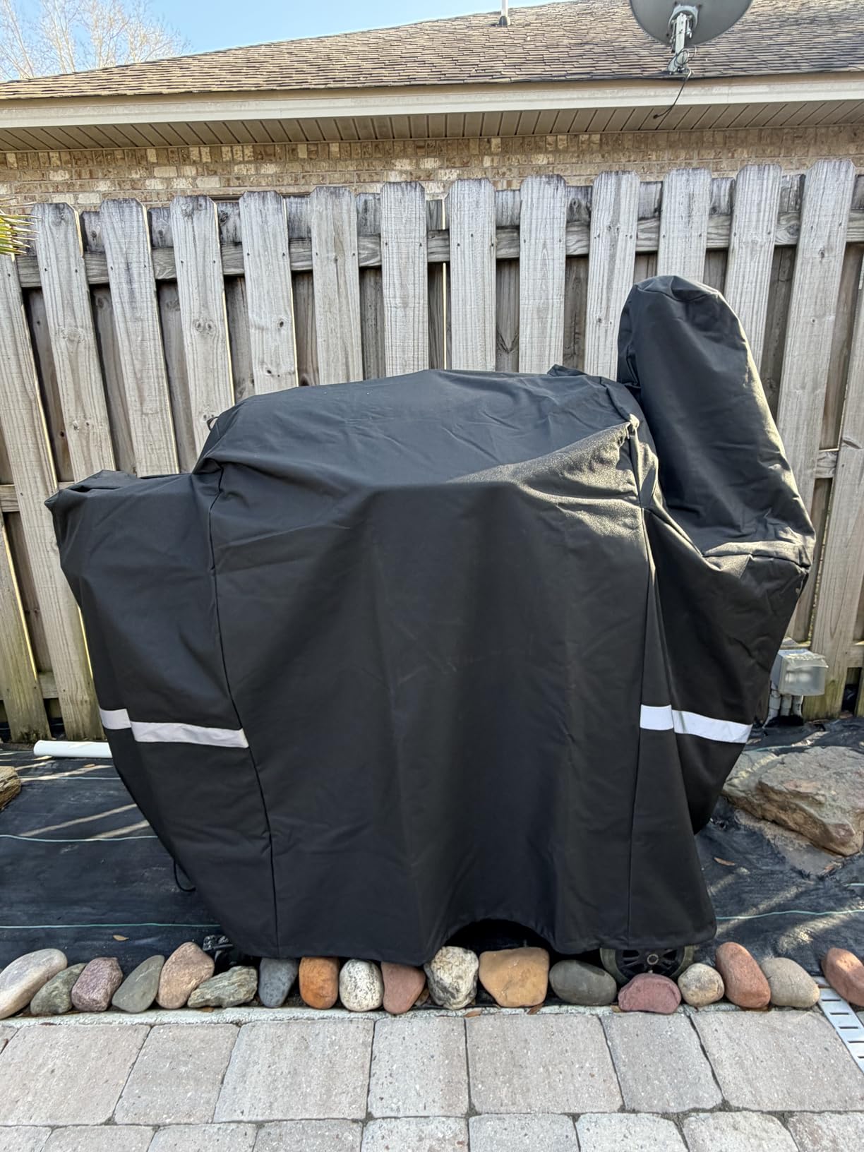 Utheer 73700 Grill Cover for Pit Boss 700FB, Lexington 500, Lexington 540, Classic 700 Wood Pellet Grills, Pro 600 and Tailgater, Heavy Duty 600D Waterproof Fabric Grill Cover, 42