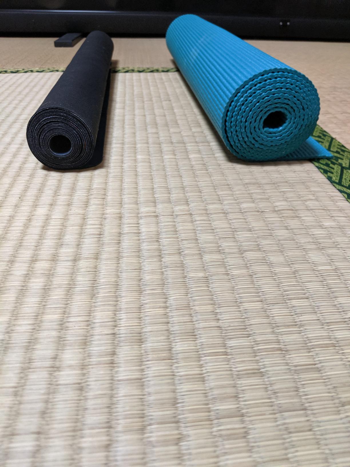 June & Juniper Travel Yoga Mat Foldable Lightweight - Thin Light Non-Slip Travel Yoga Mat Eco customer photo 1