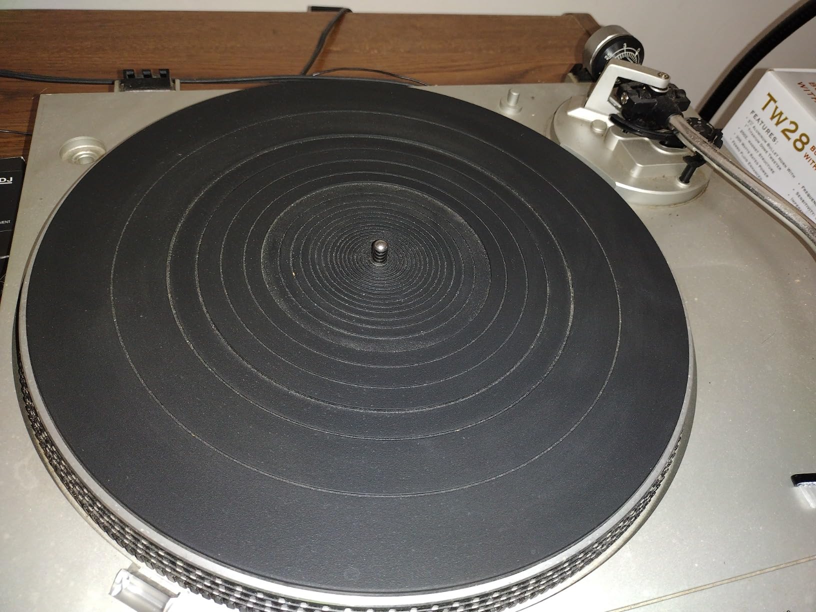 Universal Rubber Slipmat Turntable Platter 12inch Silicone Turntable Slipmat Compatible for Audio Technica AT-LP120BK AT-LP-1200 Turntable Player customer photo 1