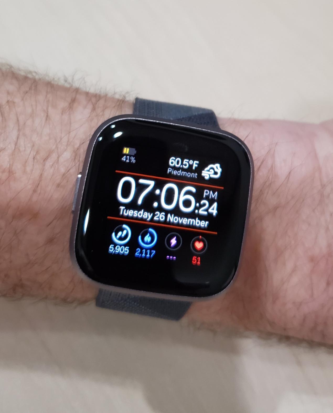 Fitbit Versa 2 Special Edition Health and Fitness Smartwatch with Heart Rate, Music, Alexa Built-In, Sleep and Swim Tracking customer photo 1