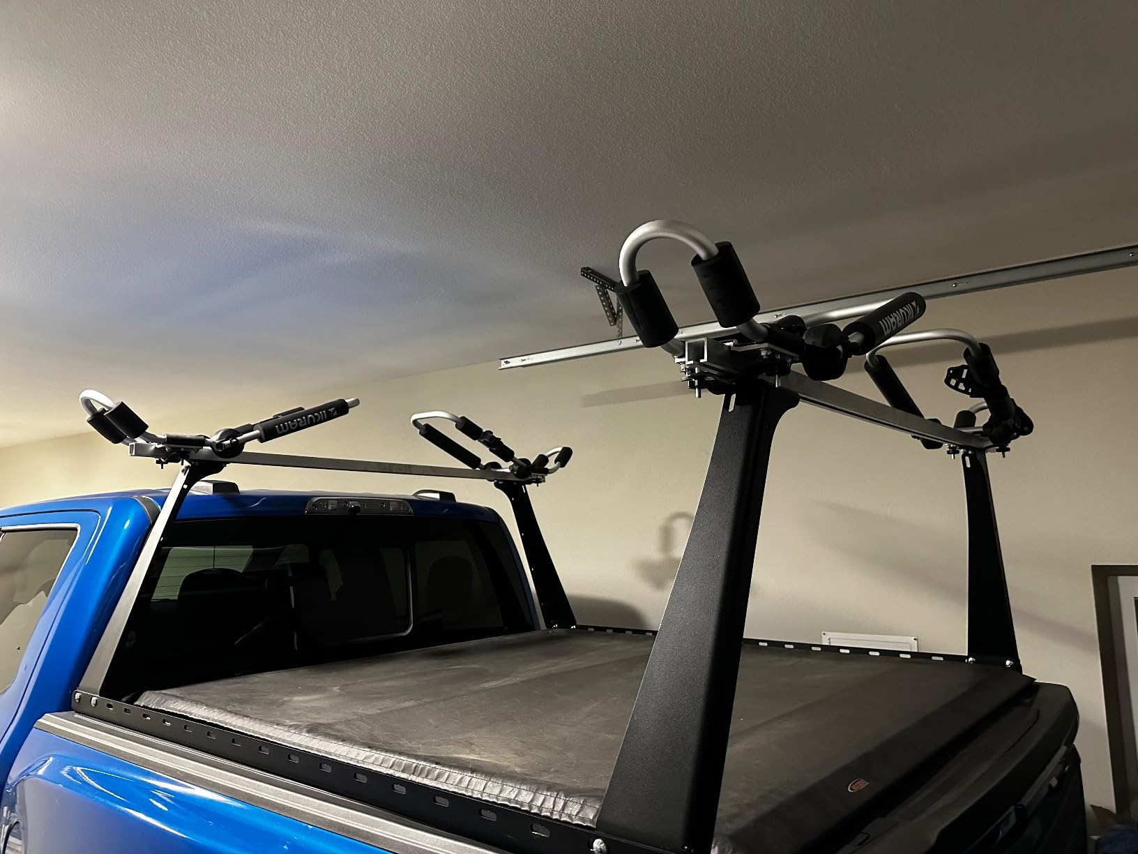 Kayak Roof Rack, Aluminum Kayak Carrier Folding J-Style Universal 3-in-1 Multifunction for Canoe, SUP, Kayaks, Surfboard Rooftop Mount on SUV, Car and Truck Crossbars customer photo 2
