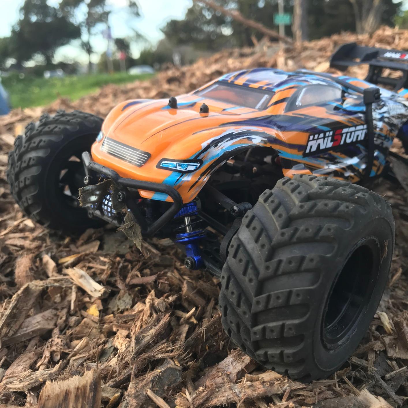 HAIBOXING 1:18 Scale RC Car, All Terrain Remote Control Truck 4WD 36KM/H High Speed Hobby Grade Electric RC Car for Adults and Kids with Two Batteries, Waterproof Off-Road RC Buggy RC Vehicle customer photo 2