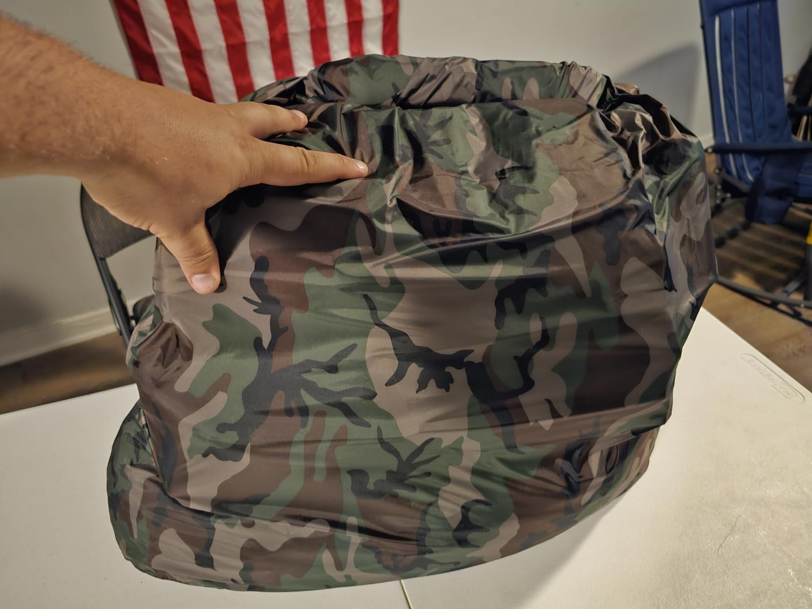 AquaQuest Rogue Dry Bag Set - 10 + 20 + 30L Olive Drab - 100% Waterproof Roll Top customer photo 2