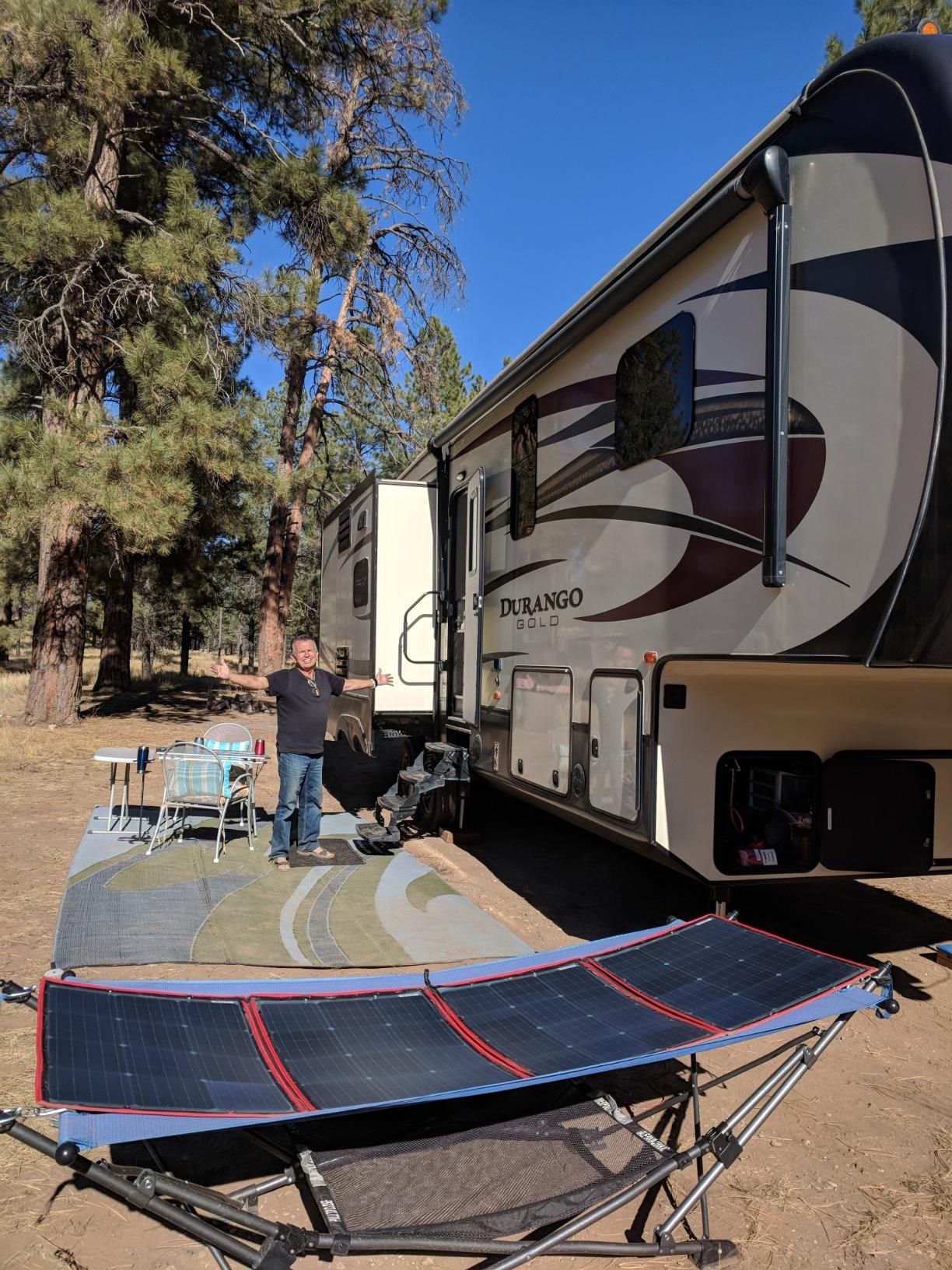 DOKIO 200W Portable Foldable Solar Panel Kit, Compact 20x26.4in Design 9.7lb with Standalone Controller and USB, Monocrystalline Charger for 12V Batteries, Power Stations, RV Camping Emergency Use customer photo 2