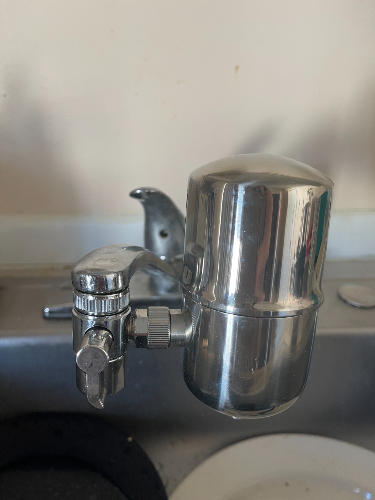 WINGSOL Stainless Steel Water Filter for Sink Faucet, NSF/ANSI 42&53, 360 Rotating Tap Purifier Reduce PFAS, Lead, Chlorine & Microplastics, 350 Gallons Long-Lasting Reinforced Housing Built-to-Last customer photo 2