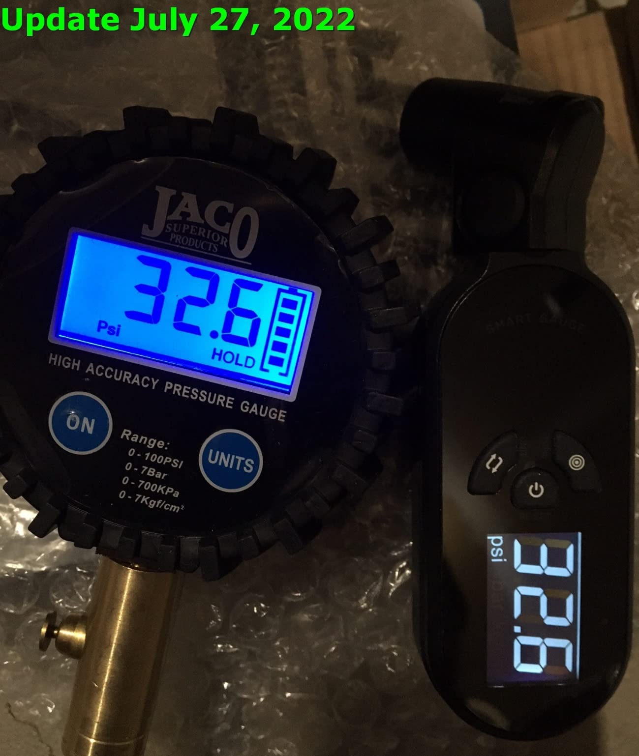 JACO ElitePro Digital Tire Pressure Gauge - Professional Accuracy - 100 PSI customer photo 2