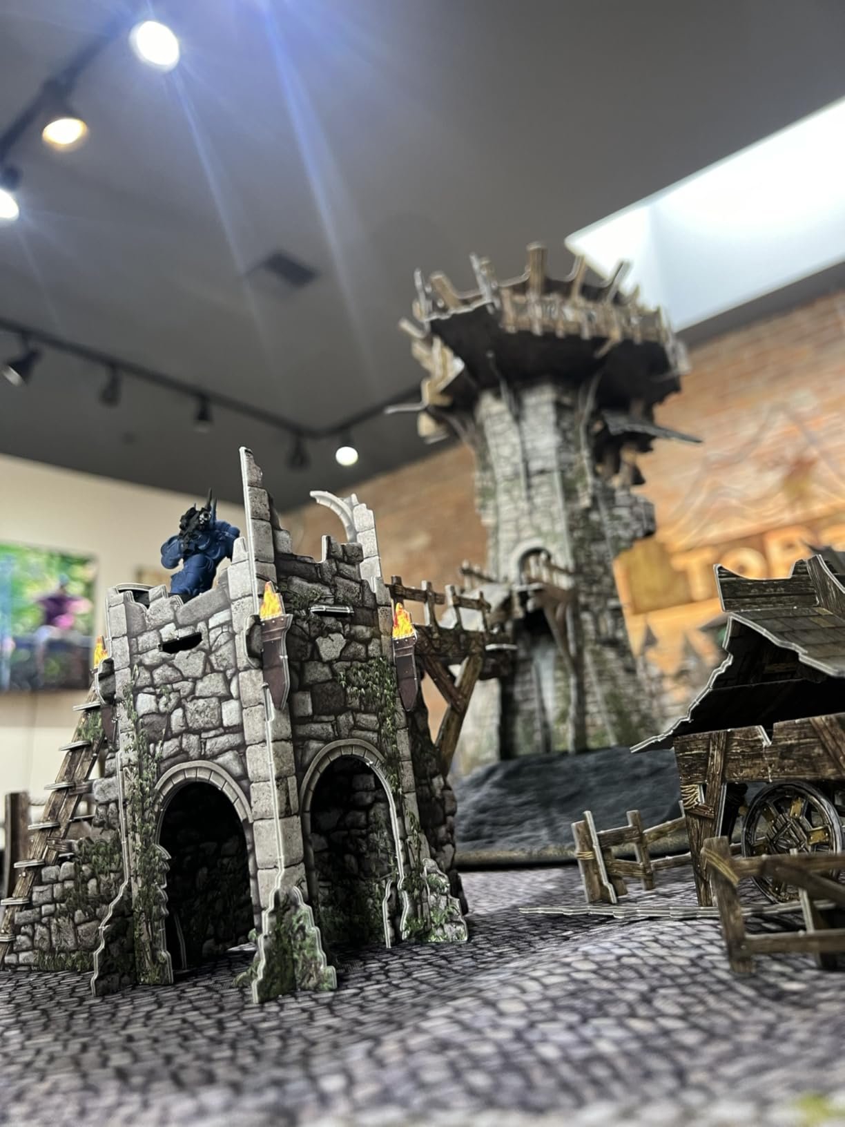 Battle Systems Sci-Fi Terrain - 28mm Modular 3D Space Terrain - Gothic Ruins customer photo 1