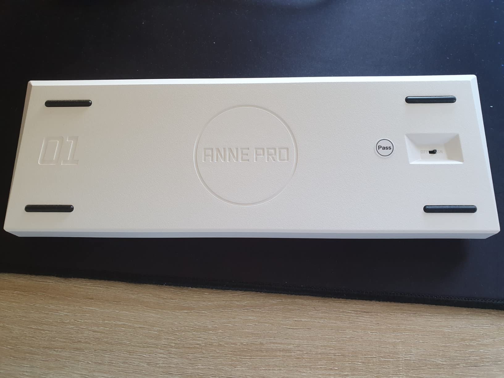 Anne Pro 2 Mechanical Gaming Keyboard 60% True RGB Backlit - Wired/Wireless Bluetooth 5.0 PBT Type-c Up to 8 Hours Extended Battery Life, Full Keys Programmable (Gateron Brown, White) customer photo 2