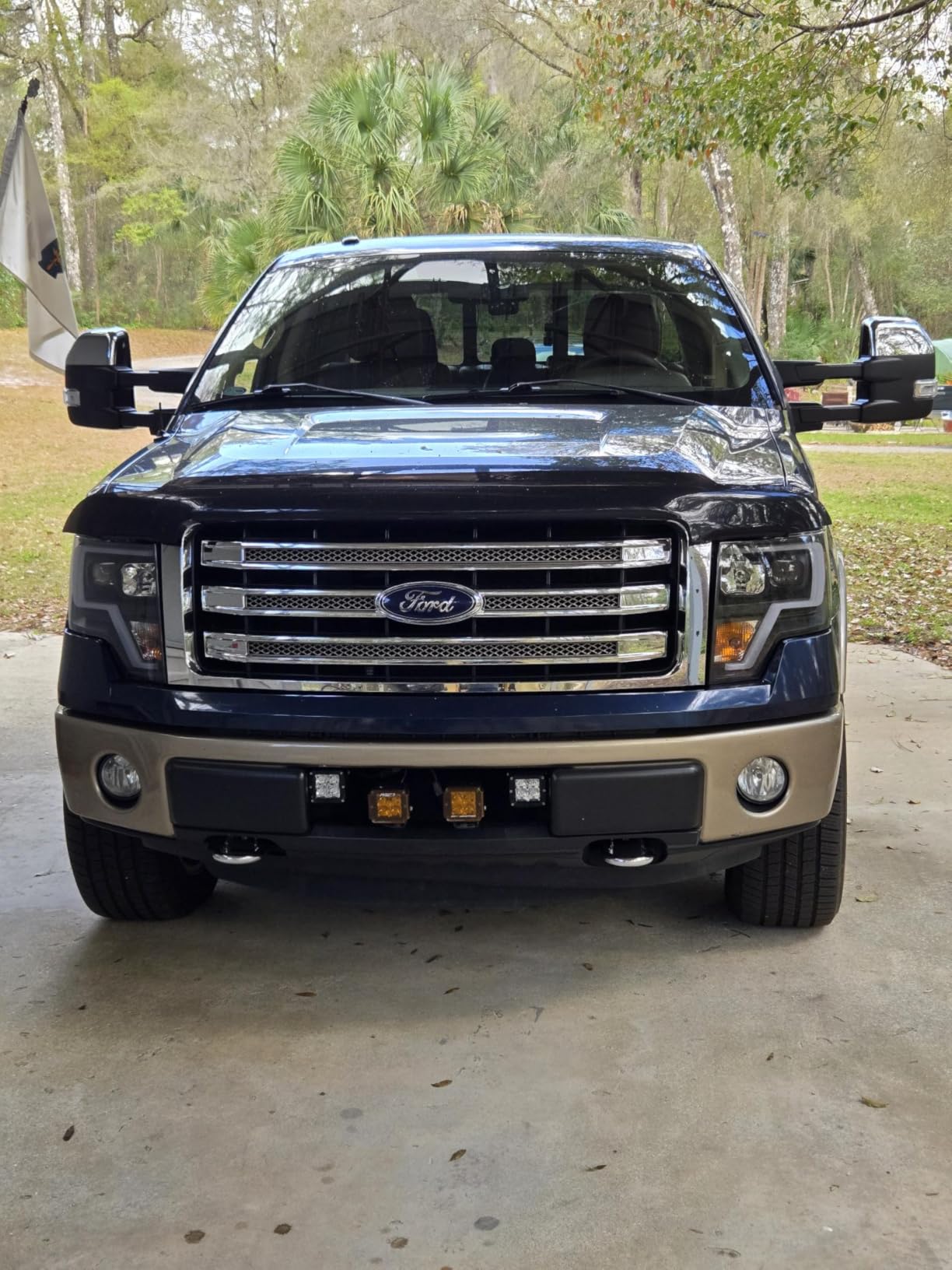 JZSUPER Towing Mirrors fit for Ford F150 Pickup Truck 2015 2016 2017 2018 2019 2020, Power Heated with Turn Signal Temperature Sensor 8 Pin Plug customer photo 1