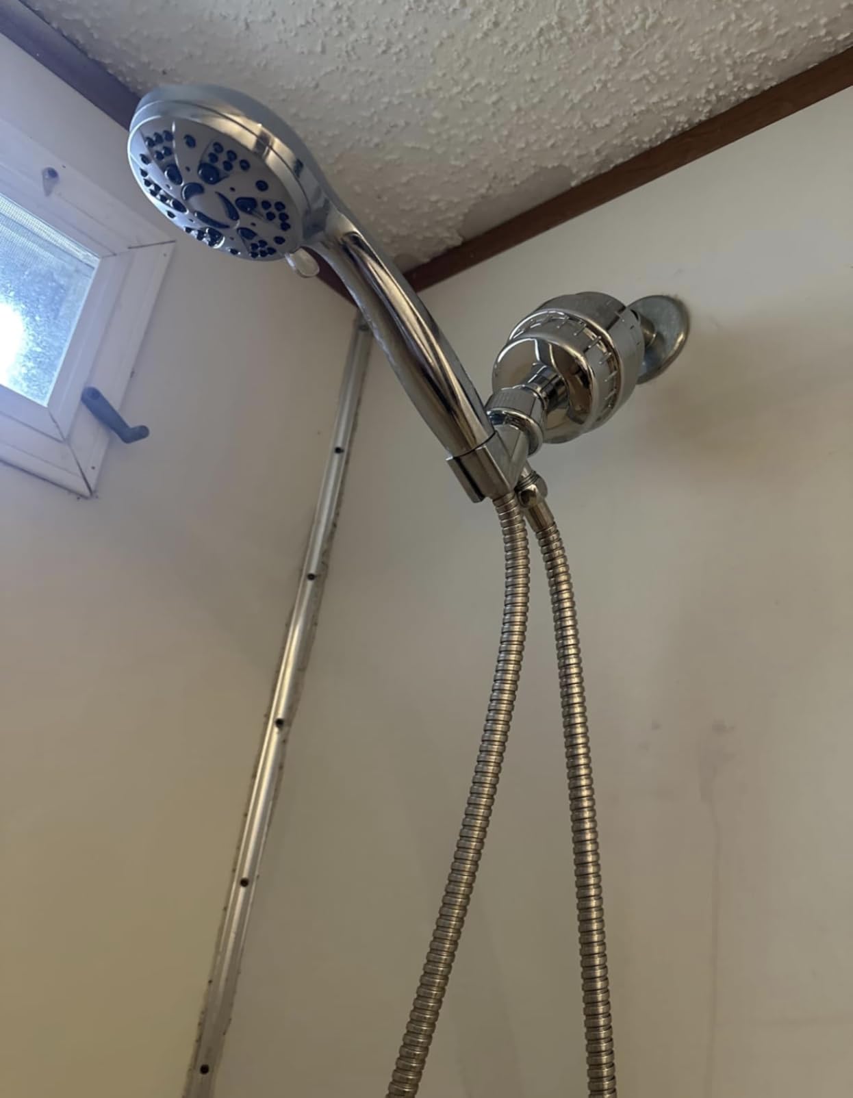 AquaDance High Pressure 6-Setting Oil Rubbed Bronze Handheld Shower Head with Stainless Steel Hose customer photo 1