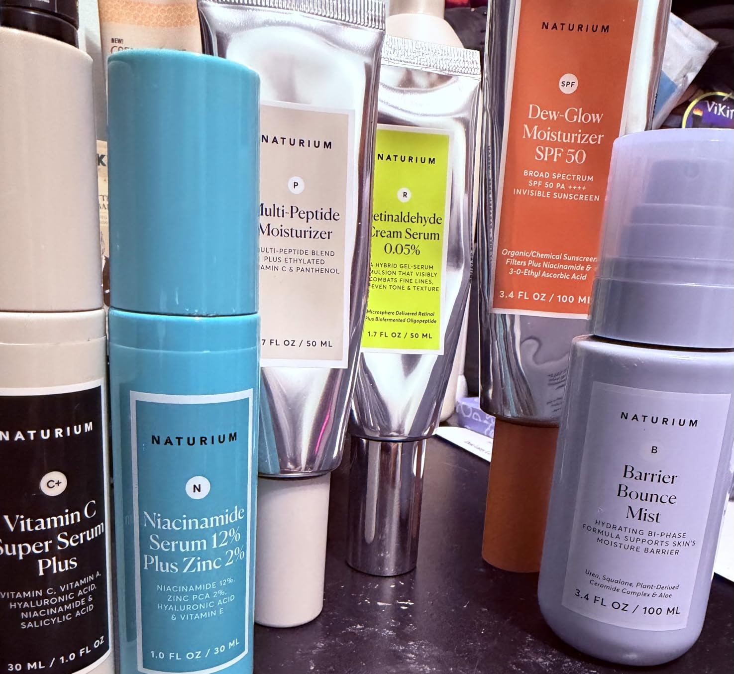 Naturium Niacinamide Face Serum 12% Plus Zinc 2%, Anti-Aging, Pore Minimizer & Dark Spot Corrector with Hyaluronic Acid & Vitamin E, Vegan & Cruelty-Free, 1 oz customer photo 2