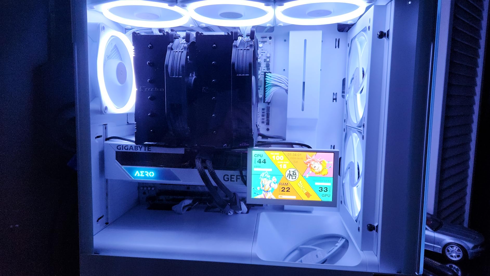 NH-D15 chromax.Black, Dual-Tower CPU Cooler (140mm, Black) customer photo 1