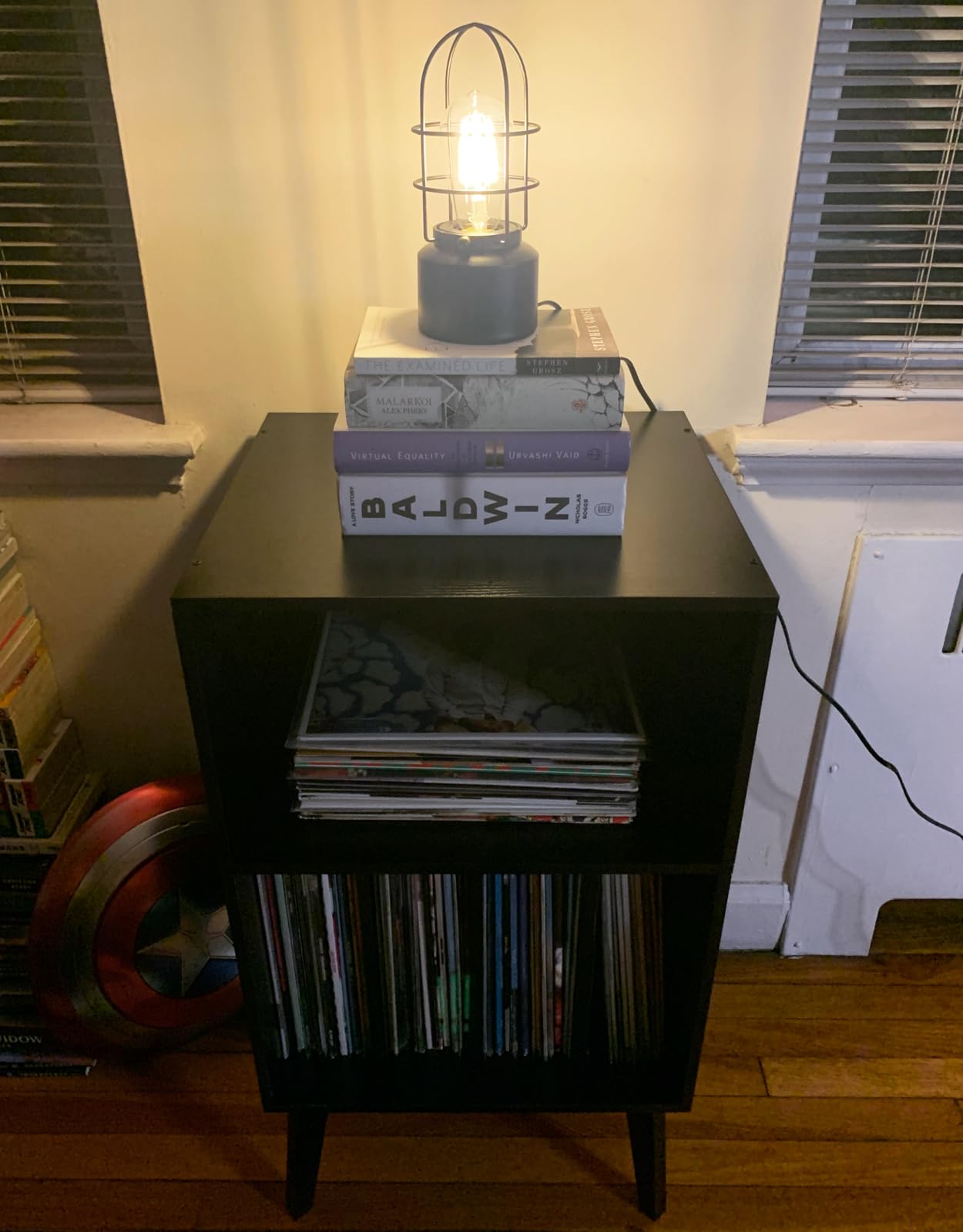 Haian Support Small Touch Table Lamp for Small Spaces - 3 Way Dimmable Industrial Bedside Lamp - Steampunk Antique Nightstand Desk for Bedroom, Living Room (Bulb Included) customer photo 1