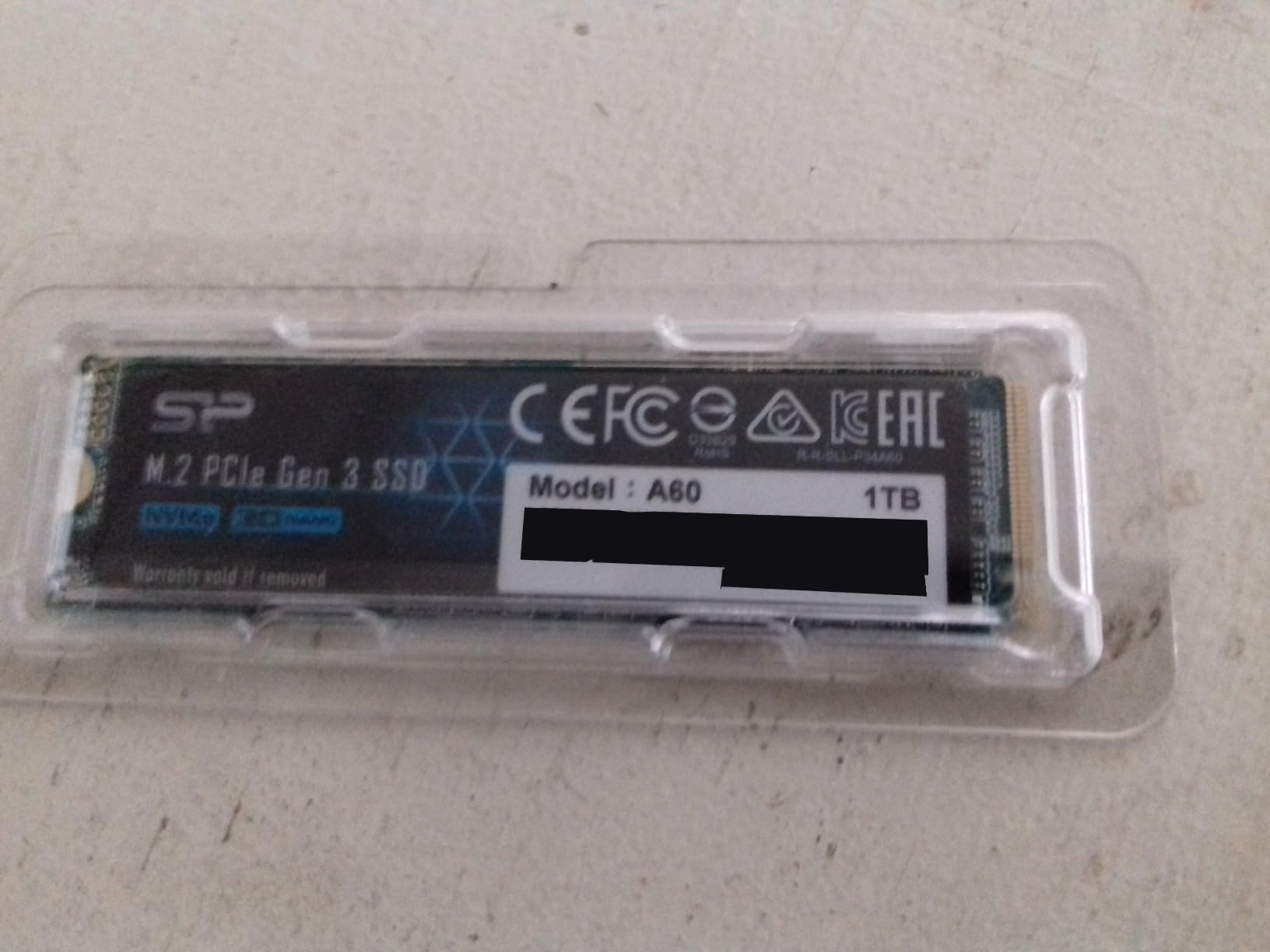 Silicon Power 2TB NVMe M.2 PCIe Gen3x4 2280 SSD customer photo 1