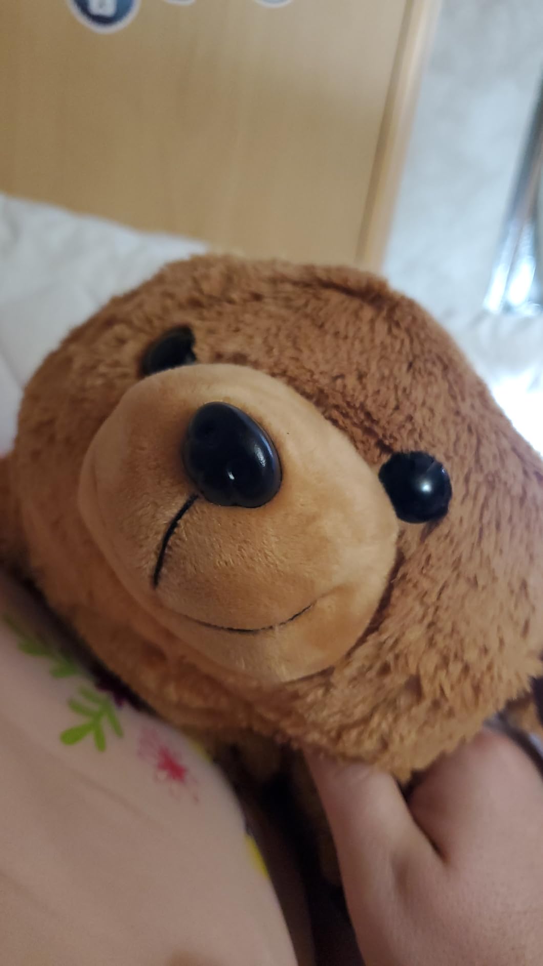 FRIENDLY CUDDLE Weighted Lap Blanket for Kids & Adults - Kids Weighted Blanket - ASD, Sensory Processing Weighted Stuffed Animals Dog Toy - Microwavable Weighted Lap Pad for Kids, 5 Lbs. customer photo 2