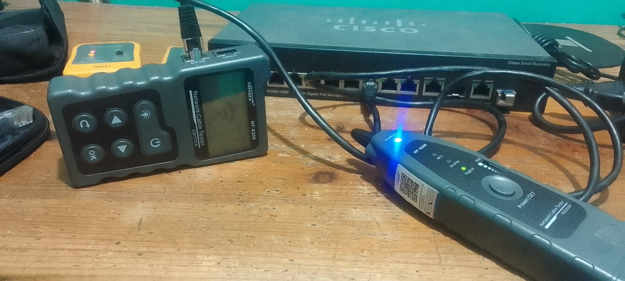 NOYAFA NF-8209 Network Cable Tester with POE and NCV for CAT5/CAT6 Wire Tracer and Length Test customer photo 1