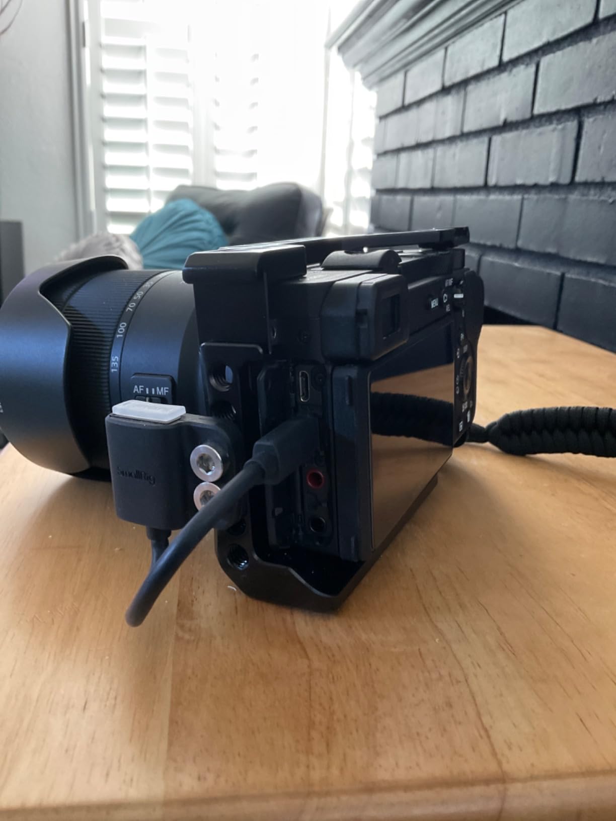 Cage for Sony Alpha A6600/ILCE 6600 Mirrorless Camera with Cold Shoe Mounts - CCS2493 customer photo 1