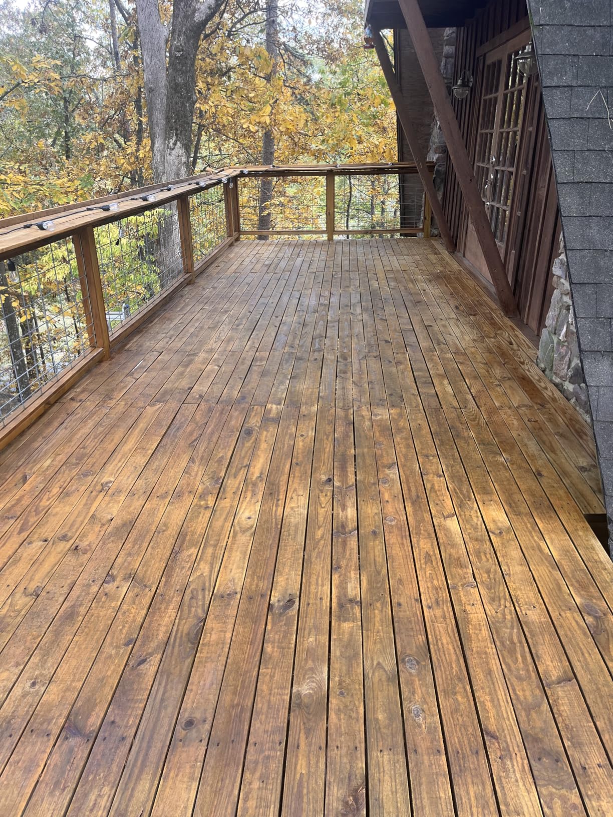Restore-A-Deck Wood Stain for Decks, Fences, & Wood Siding - Semi-Transparent (1 Gallon, Cottage Gray Semi-Transparent) customer photo 1