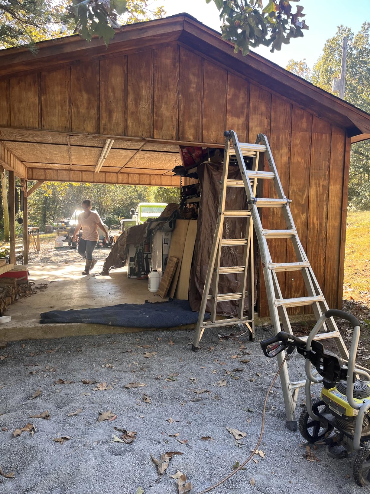 Restore-A-Deck Wood Stain for Decks, Fences, & Wood Siding - Semi-Transparent (1 Gallon, Cottage Gray Semi-Transparent) customer photo 2