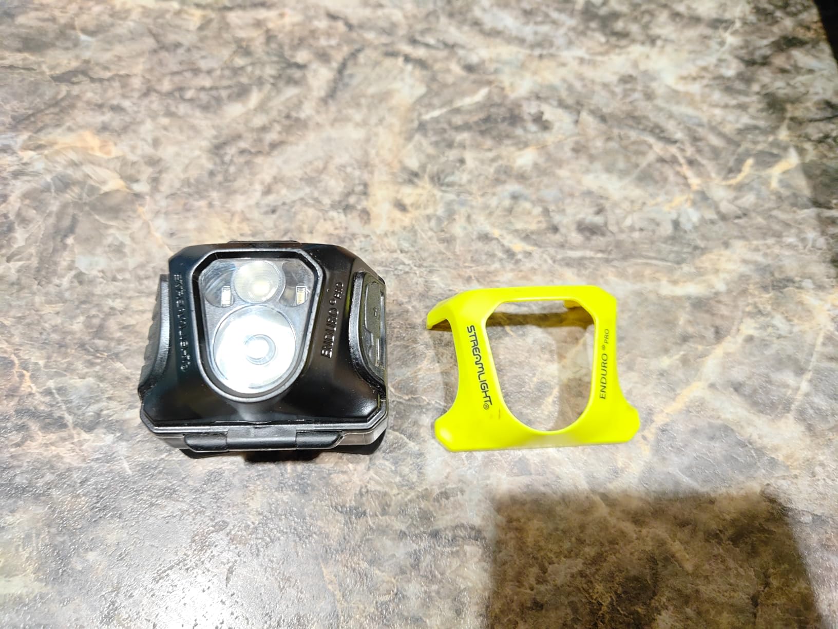 Streamlight 61435 Enduro Pro USB 200-Lumen LED Rechargeable Headlamp with Spot & Flood Beams, Yellow customer photo 1