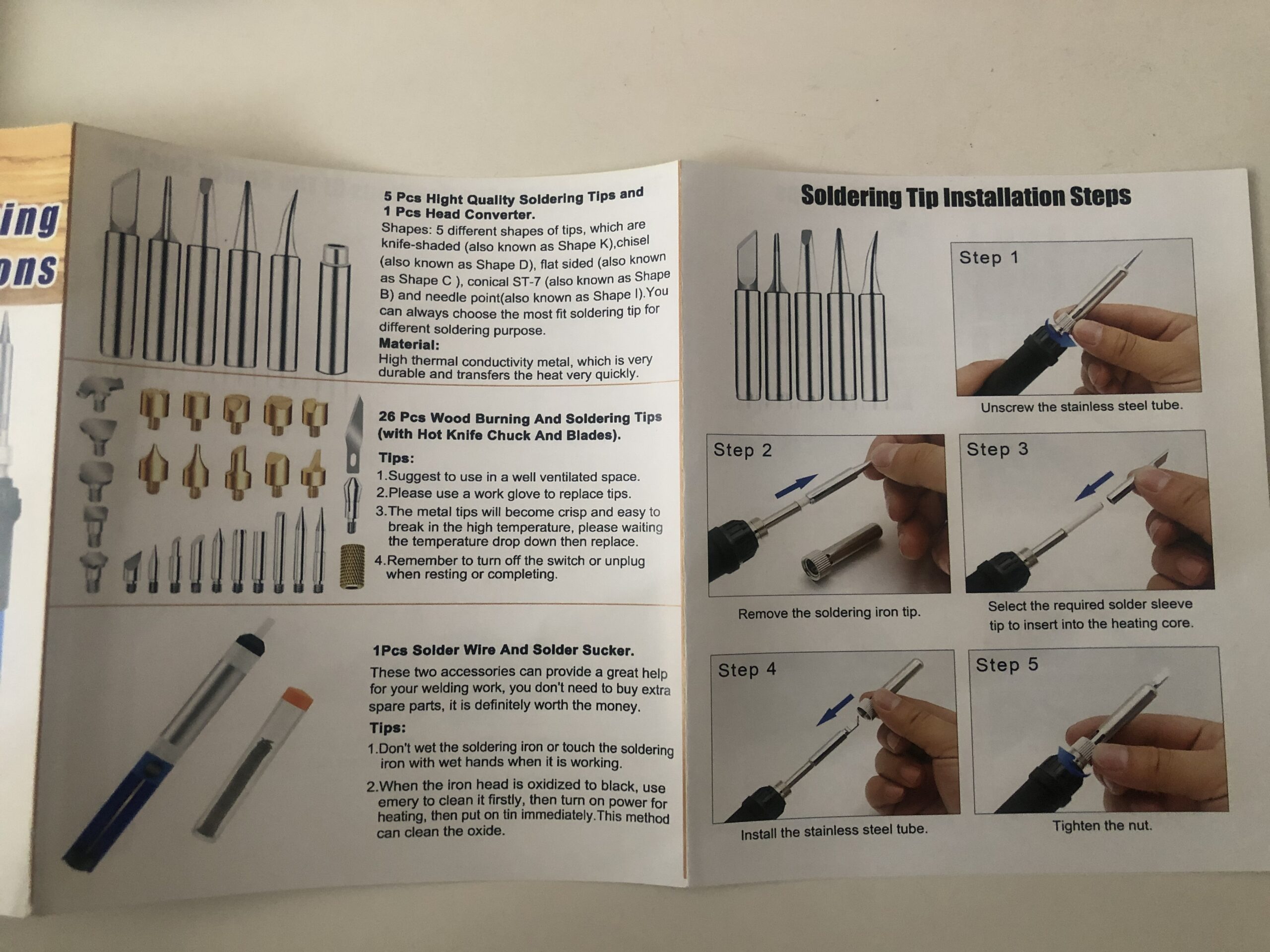 Wood Burning Kit 95pcs, West Bay Soldering Pen with Adjustable On-Off Switch Control Temperature Wood Burning Tool for Embossing, Carving, Soldering Tips, Carrying Box customer photo 2