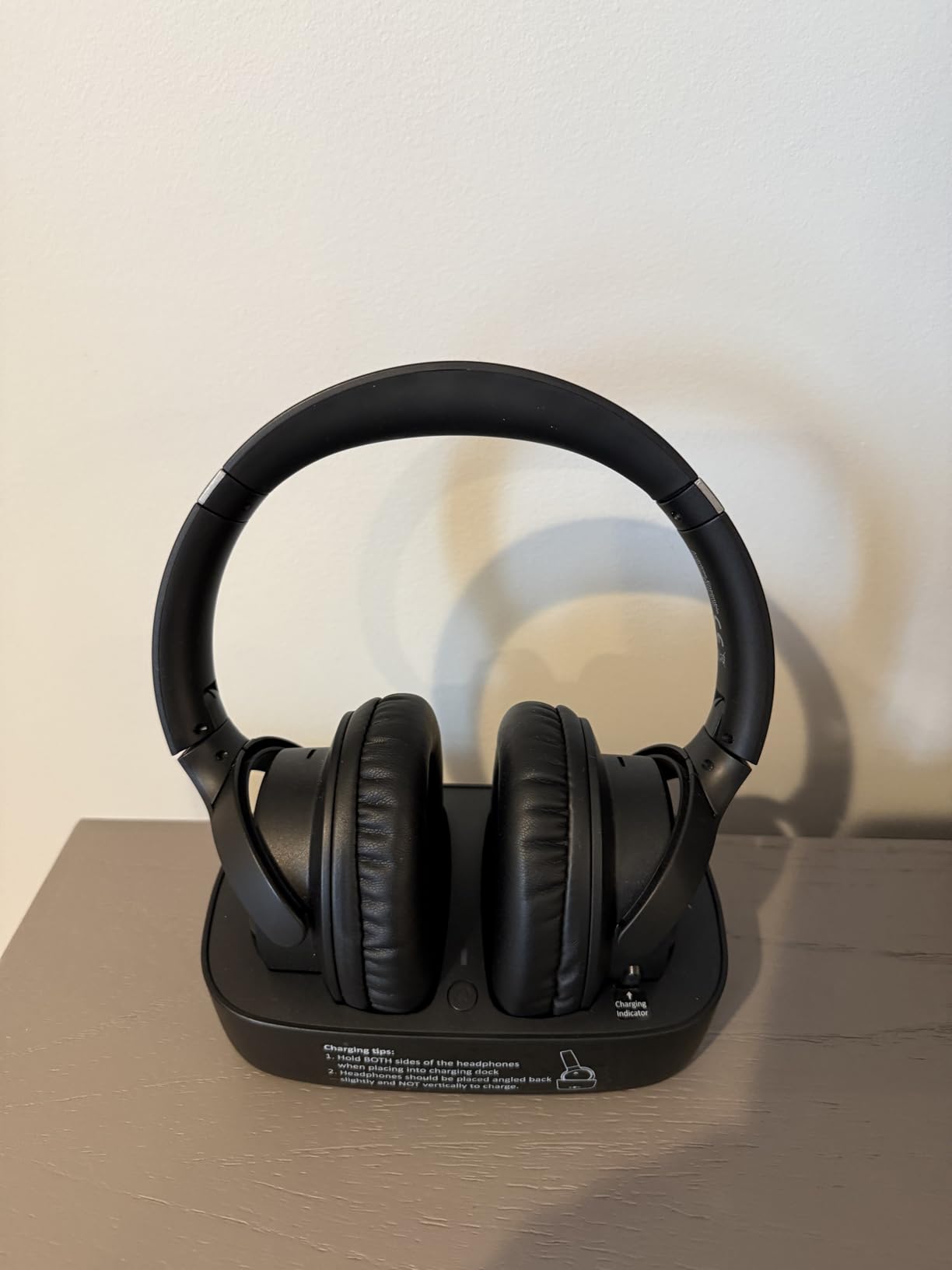 Avantree Ensemble - Wireless Headphones for TV Watching for Seniors, Easy Setup & Charging Dock, 35H Play Time, Comfortable, Works with Optical, AUX & Bluetooth TVs customer photo 1