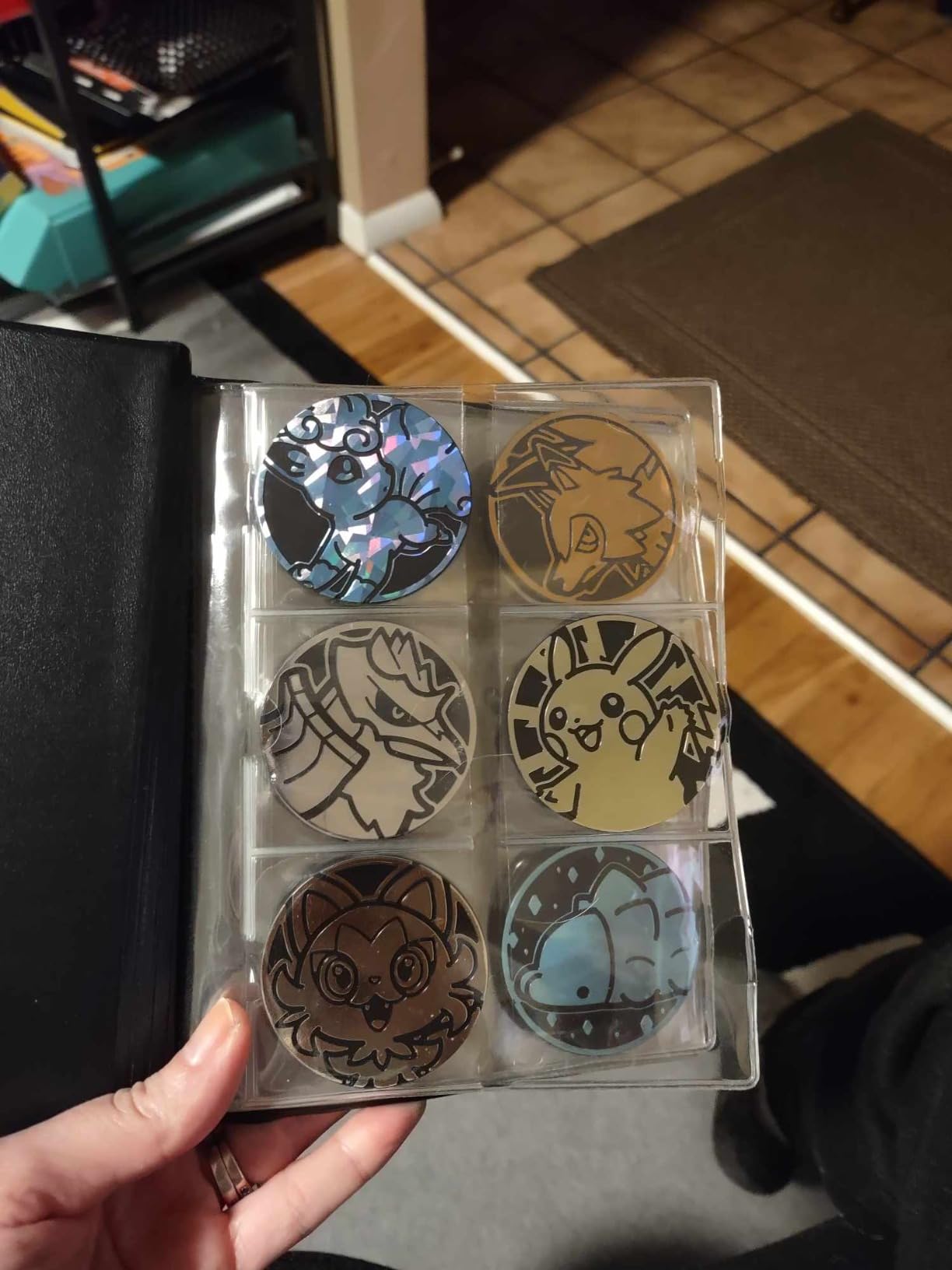 Coin Albums for Cardboard Holders - 60 Pockets 2x2 inches Coin Storage Books for Coin Flips Collection Holders CS36 customer photo 2