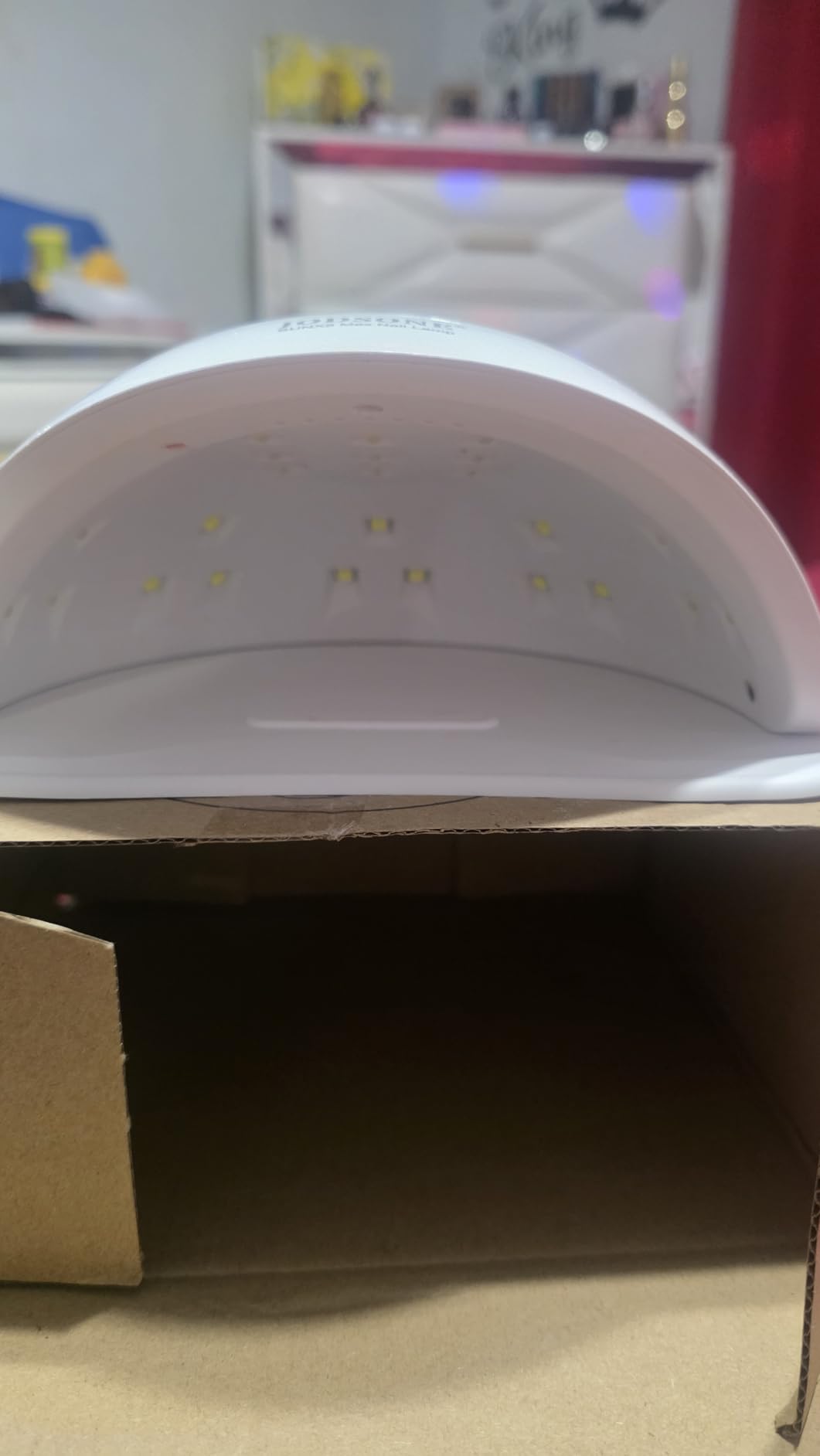 JODSONE U V LED Nail Lamp, Nail Dryer for Gel Polish, Led Light with Automatic Sensor & 4 Timers customer photo 2