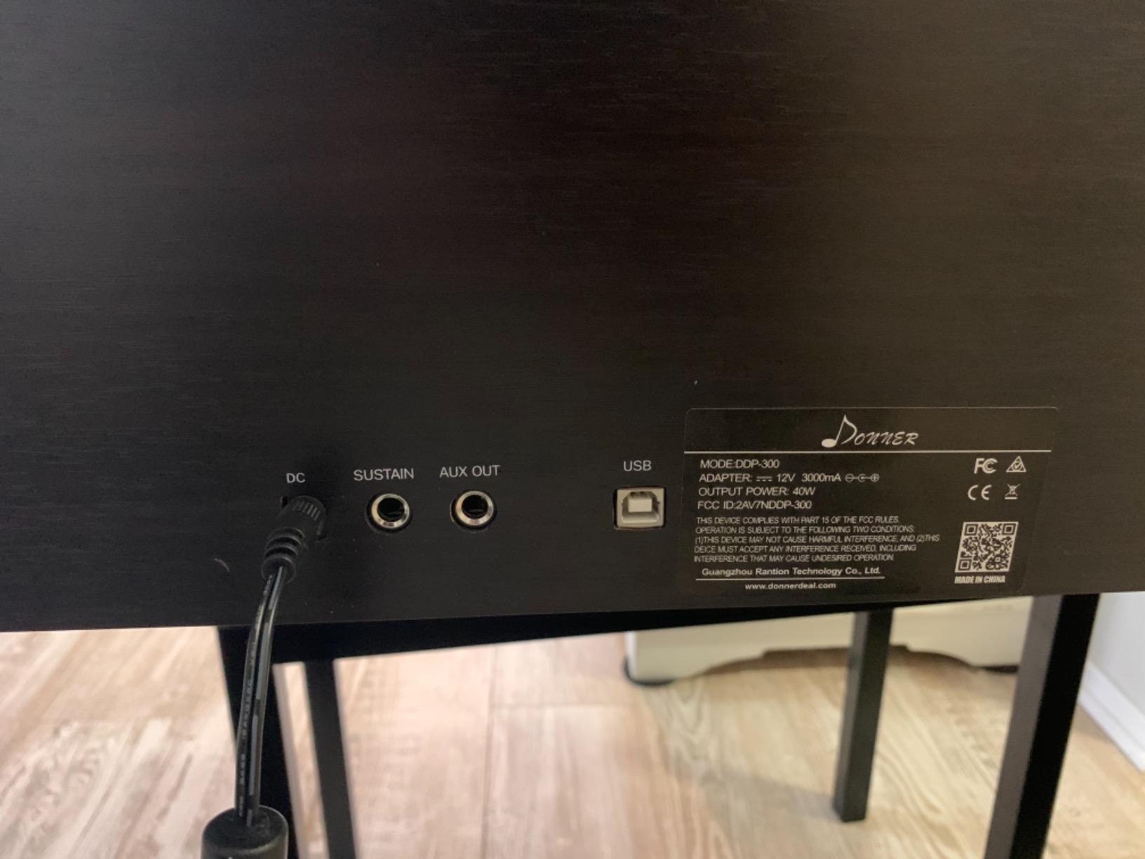 DDP-300 Digital Piano with 88 Graded Hammer Action Weighted Keys, Record, Bluetooth, 10 Voices, 4 Reverb, Speakers, Professional Full Fize Key Keyboard Electric Dark Rose customer photo 2
