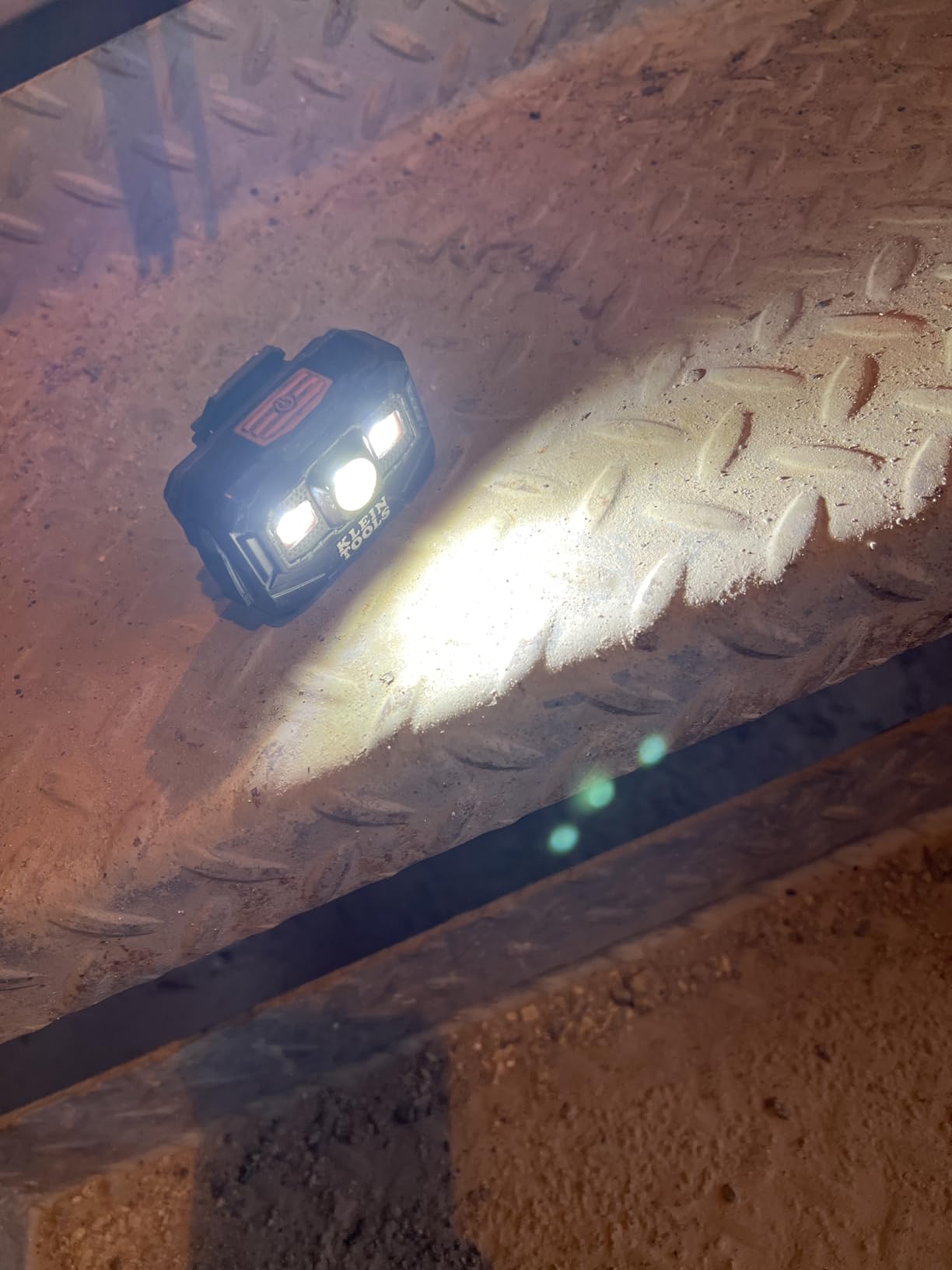 Klein Tools 56062 Rechargeable LED Headlamp / Worklight for Klein Hardhats, 300 Lumens, All-Day Runtime, 3 Modes customer photo 1