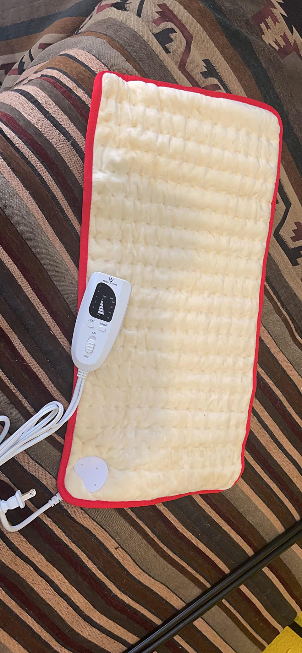 Heating pad - Electric Best for Back Pain and Cramps Relief 2 Hour auto Off Measures 24