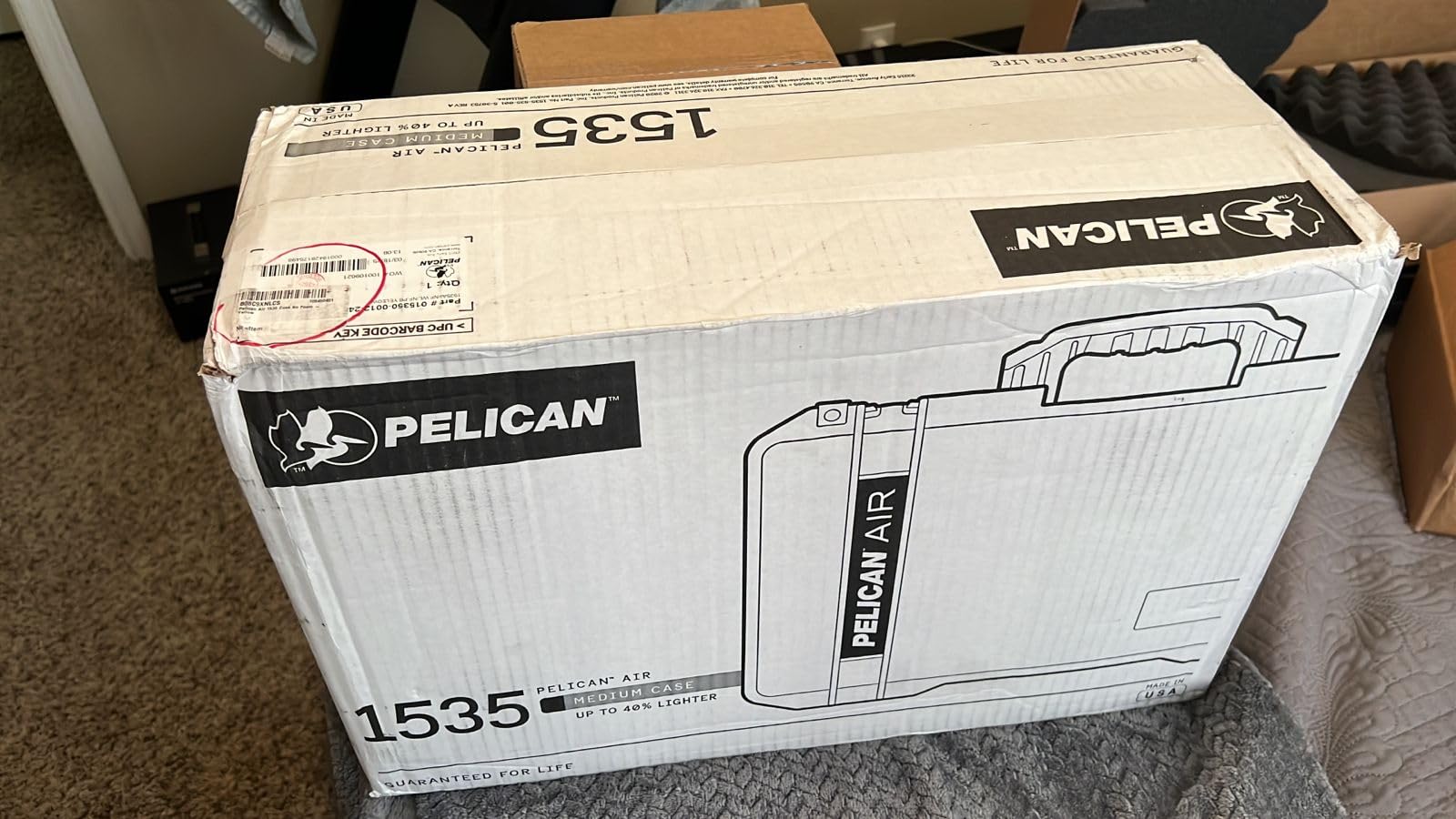 Pelican Air 1535 Case No Foam - Black customer photo 1