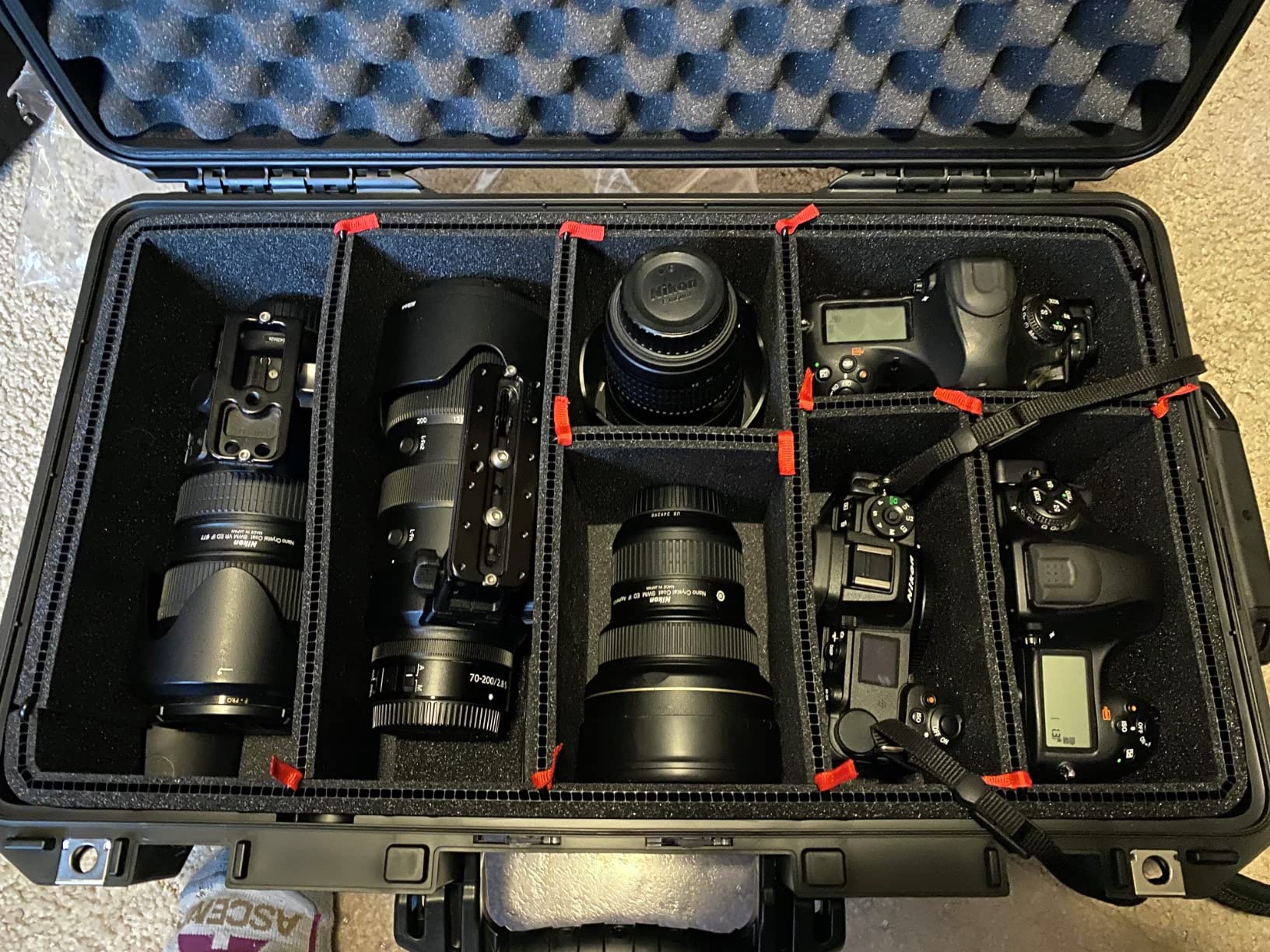 Pelican Air 1535 Case With Trekpack Dividers - Black customer photo 1