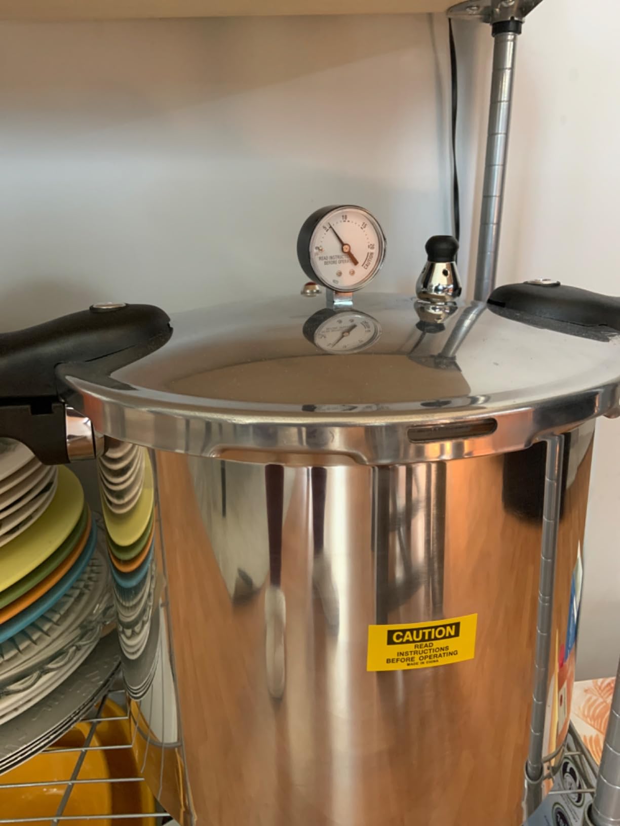 Barton 22-Quart Pressure Canner Pressure Cooker with Pressure Gauge with Rack, Induction Compatible customer photo 1