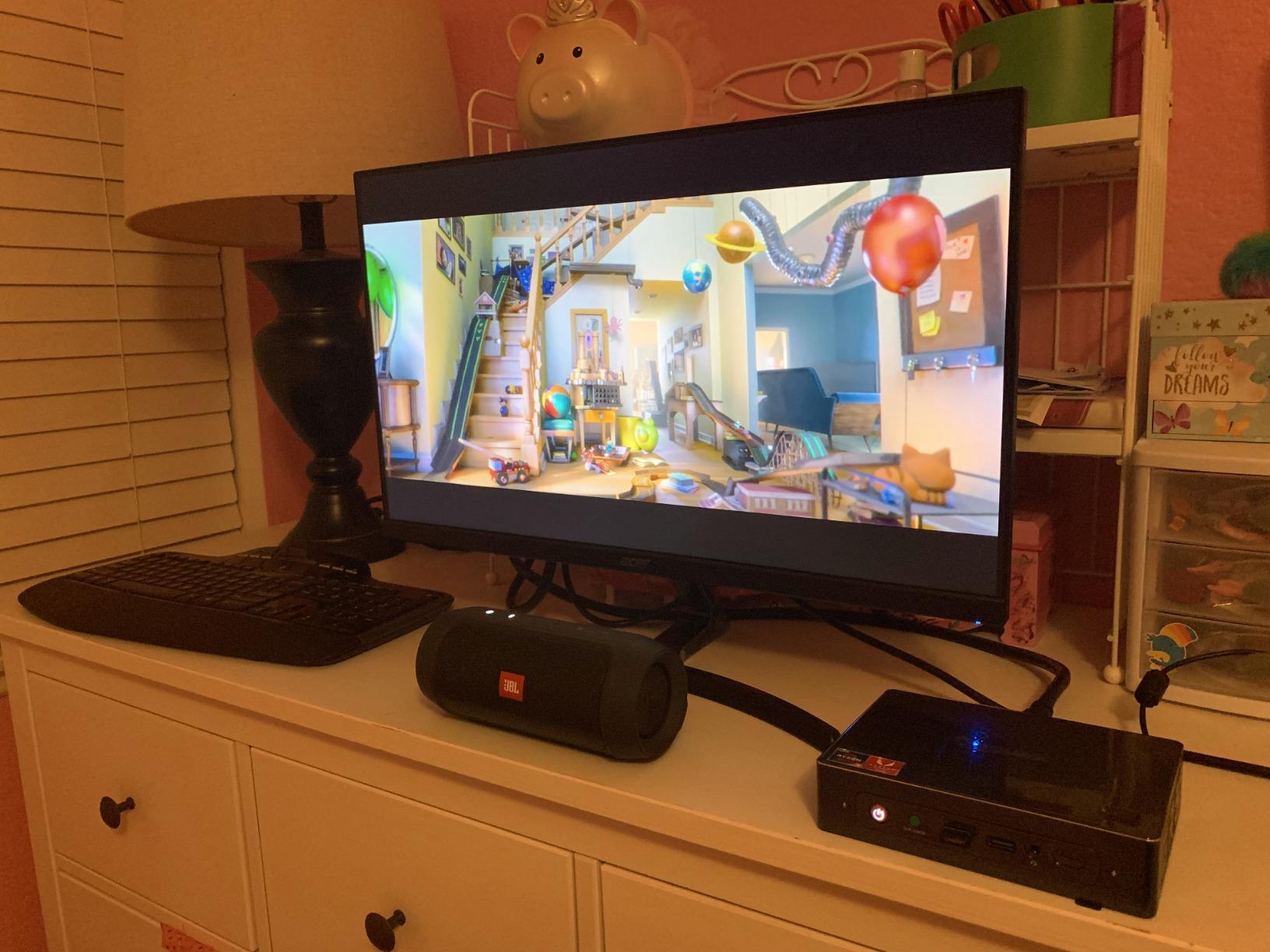Minisforum SER5 Mini PC, AMD Ryzen 5 5500U(7nm, 6C/12T) up to 4.0GHz, Mini Computer 16GB DDR4 RAM 500GB NVME SSD, Micro PC 4K@60Hz Dual Display, Mini Gaming Computer WiFi6/BT5.2/HTPC/W-11 Pro customer photo 2