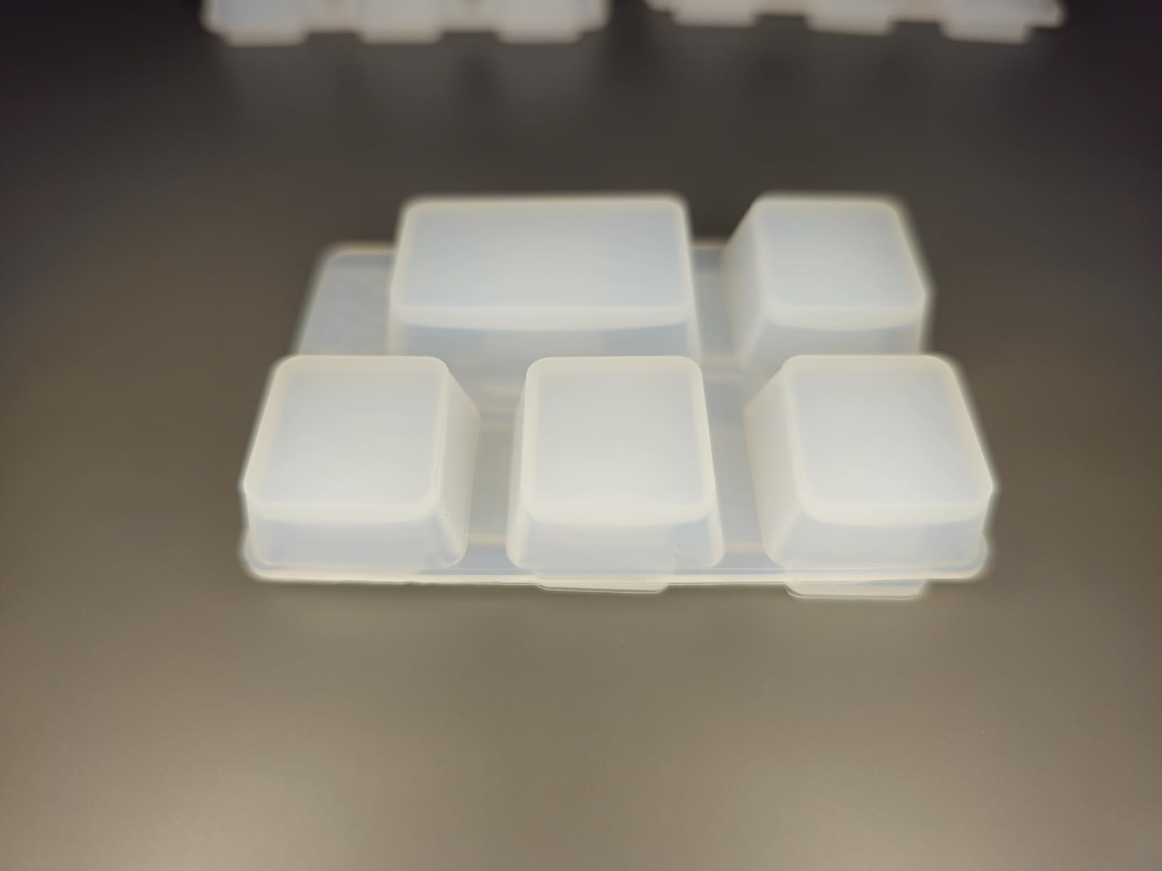 Keycaps Epoxy Resin Casting Molds Set for Mechanical Gaming Keyboard Polymer Clay Crafts 7 Silicone Trays with Key Puller customer photo 1