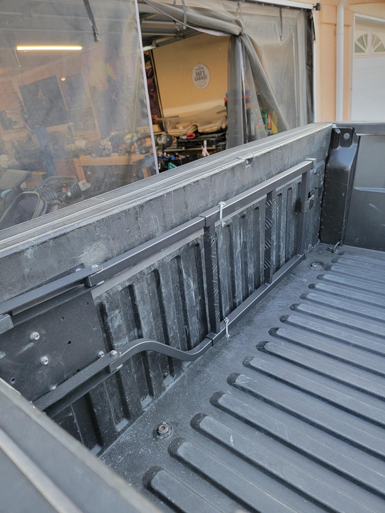 Chelhead Truck Tailgate Ladder - Foldable with Aluminum Step Grip Plates and Rubber Feet for Pickup Trucks customer photo 1