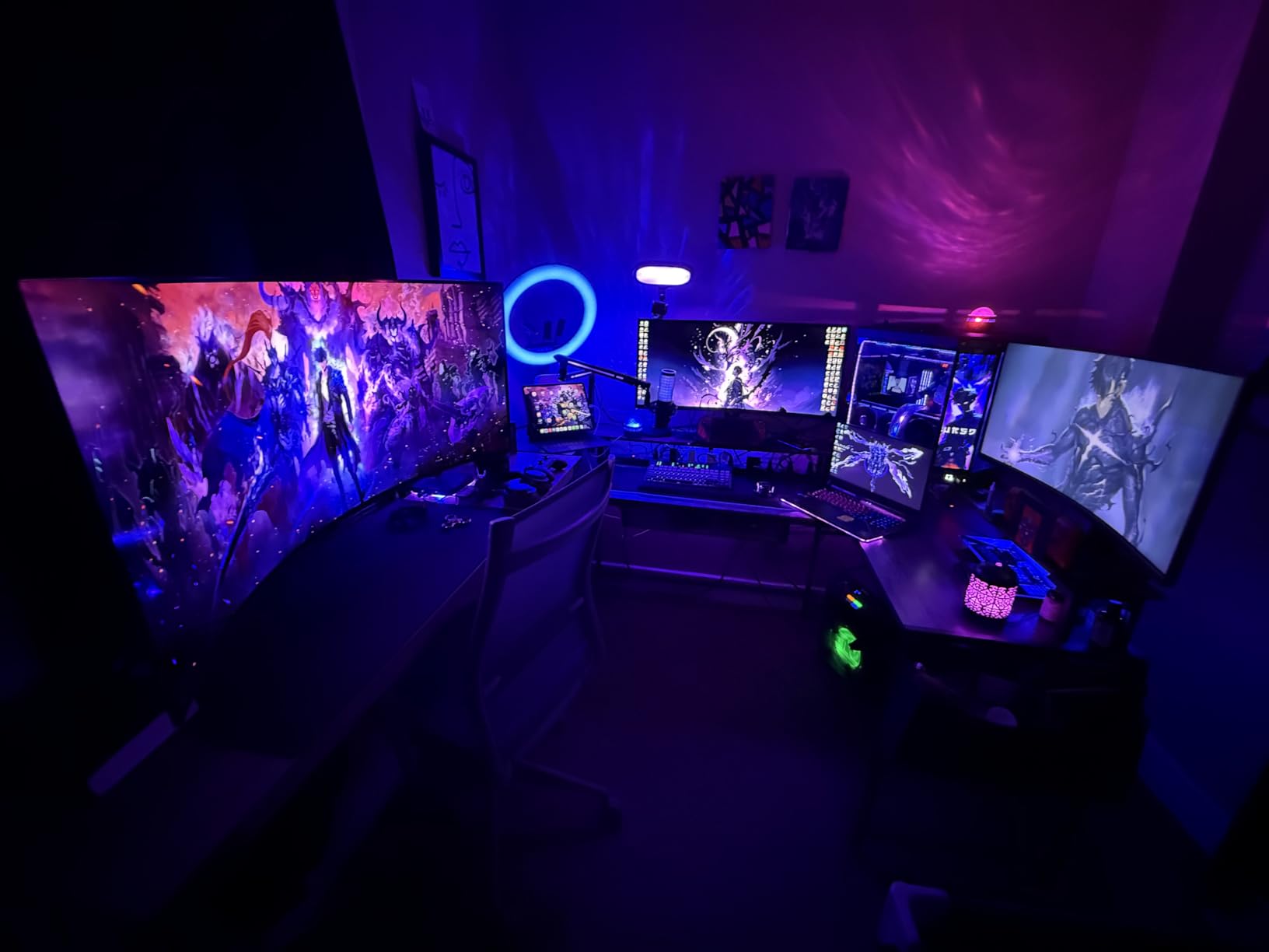 HyperX QuadCast S - RGB USB Condenser Microphone for PC, PS4, PS5 and Mac, Anti-Vibration Shock Mount, 4 Polar Patterns, Pop Filter, Gain Control, Gaming, Streaming, Podcasts, Twitch, YouTube, Discord customer photo 2