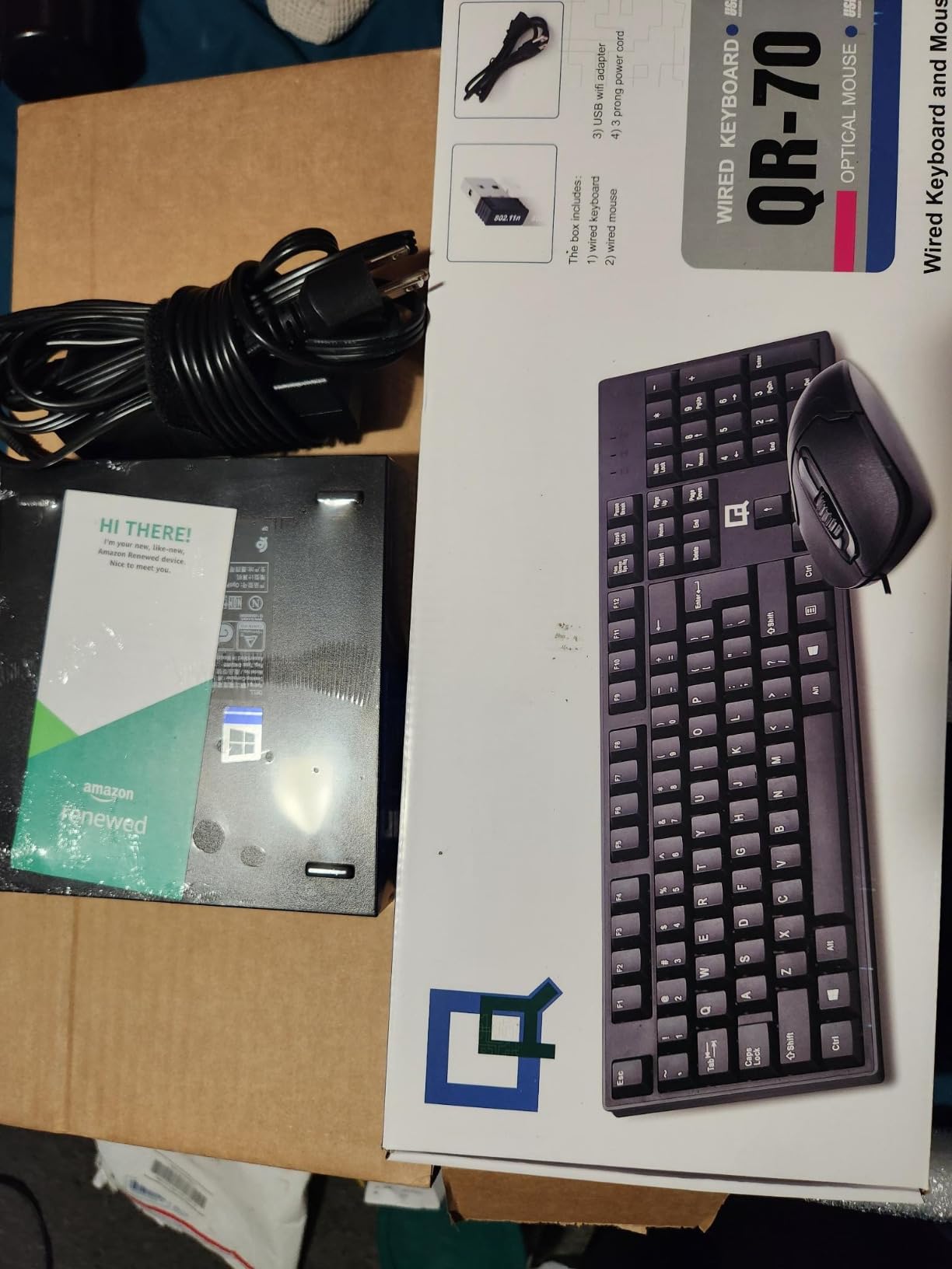 Dell OptiPlex 7050 Micro Computer, Intel Quad Core i5-6500T, 16G DDR4, 256G SSD, Windows 11 Pro (Renewed) customer photo 2